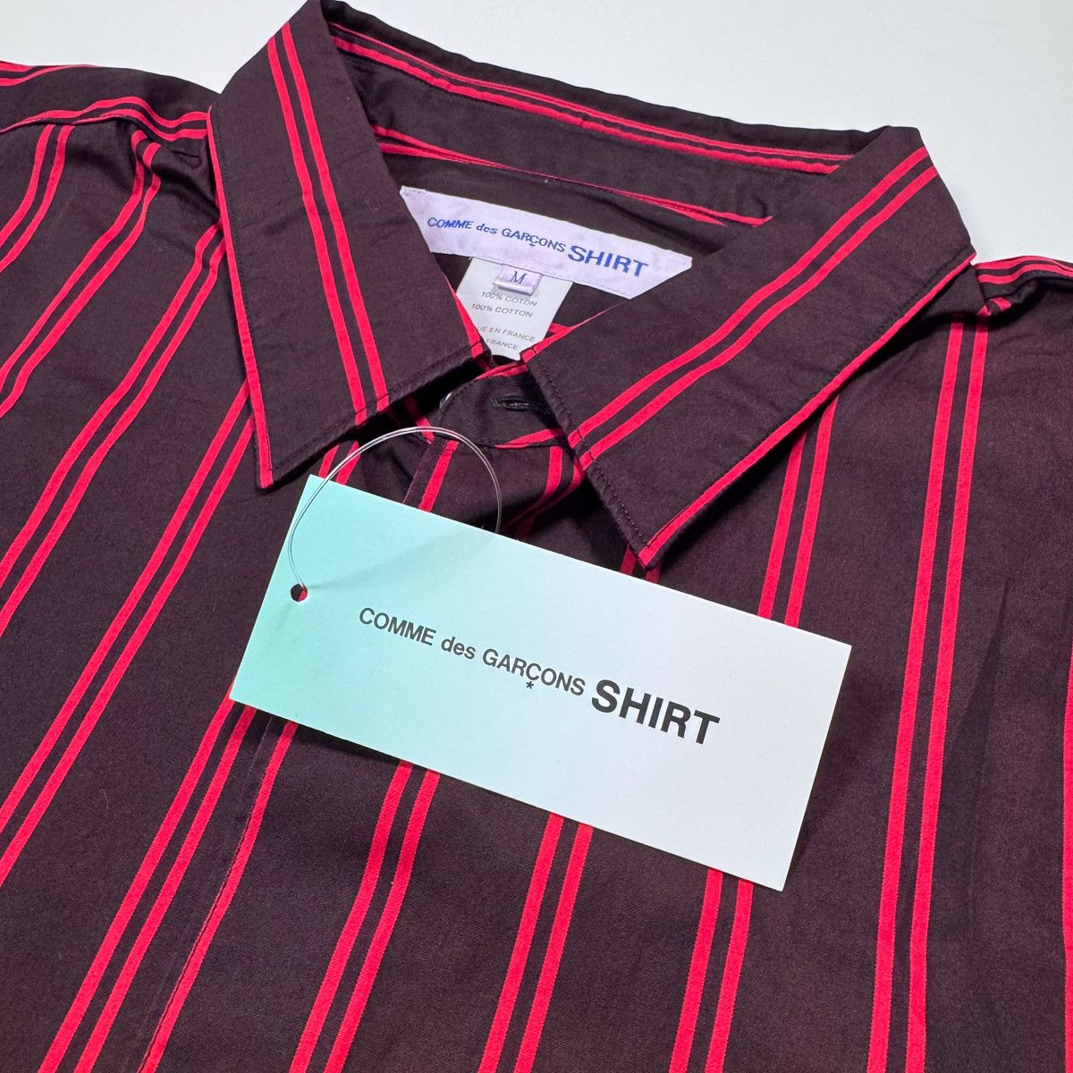 Comme des Garcons SHIRT COMME DES GARCONS SHIRT SS2017 STORIPE SHIRT Size US M / EU 48-50 / 2 - 4 Thumbnail