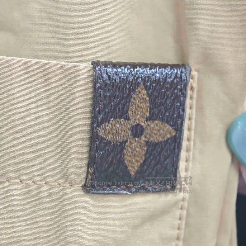 Louis Vuitton Louis Vuitton Khaki presbyopic leather label overalls pant Size US 36 / EU 52 - 8 Thumbnail
