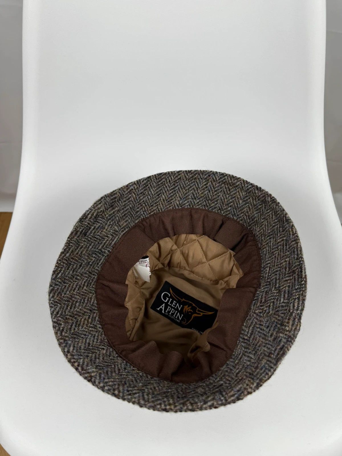 Harris Tweed Harris Tweed Glen Appin Wool Herringbone Hat size L Size ONE SIZE - 7 Thumbnail