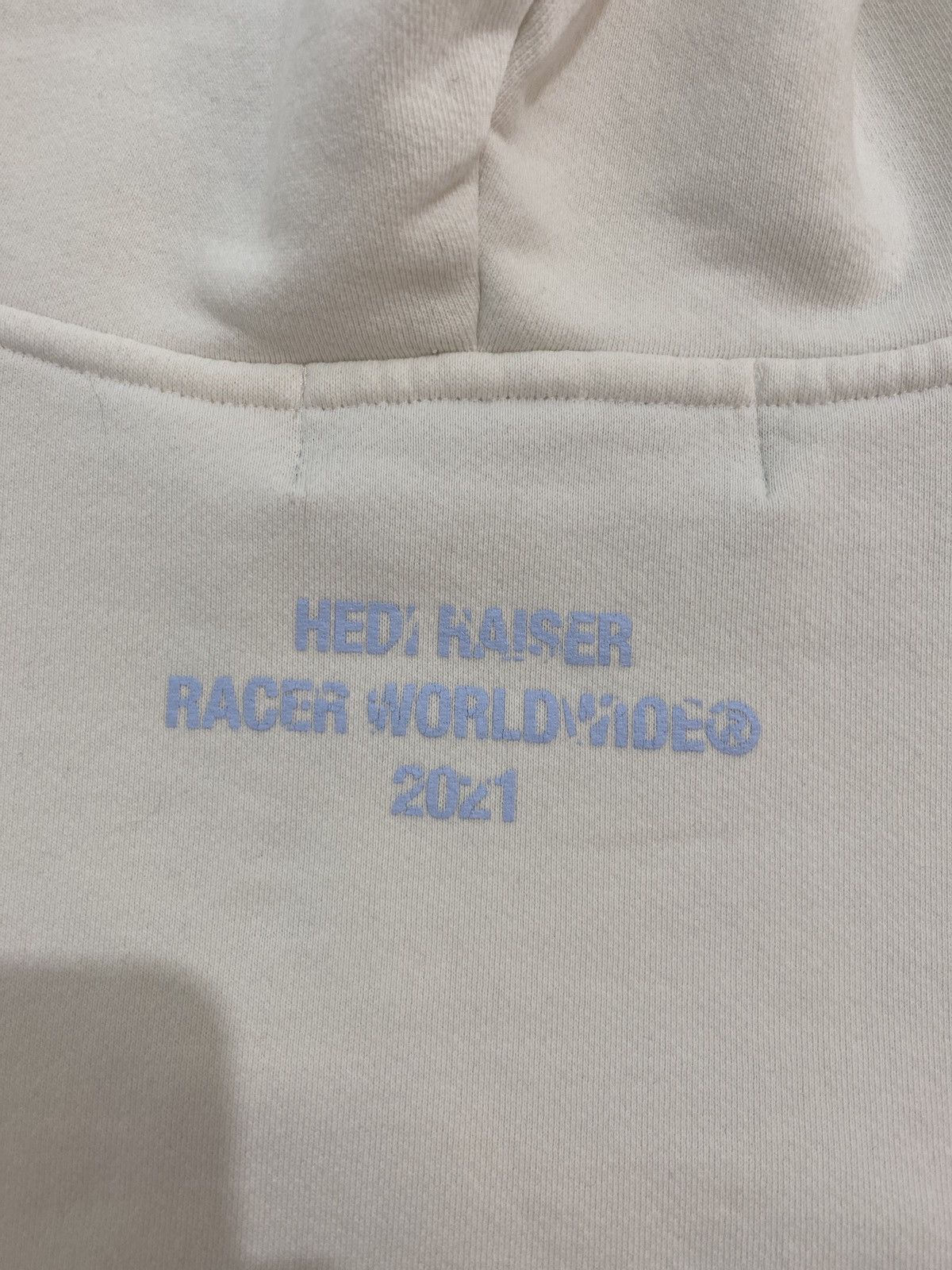 Racer Worldwide Racer Worldwide x Hedi Raiser White Logo Hoodie Size US L / EU 52-54 / 3 - 7 Thumbnail