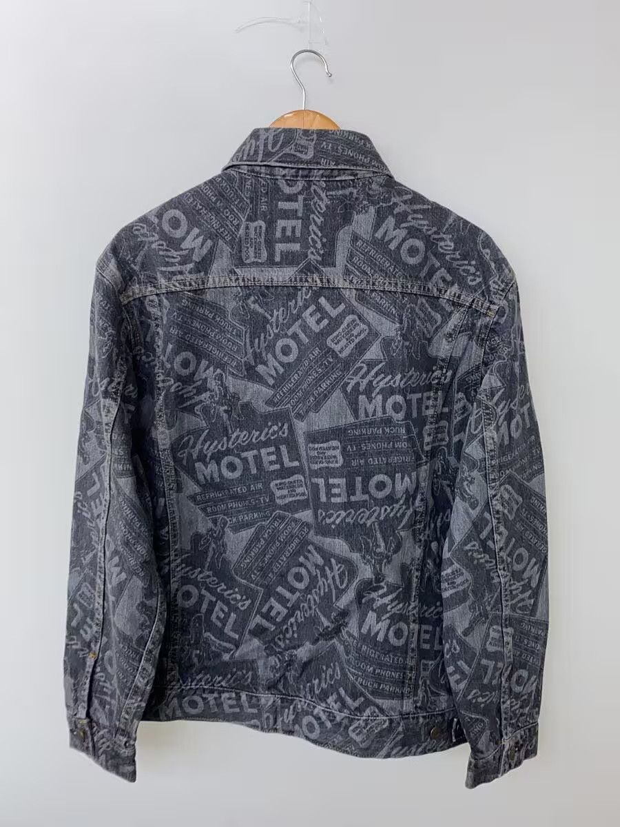Hysteric Glamour Hysteric Glamour Motel Pattern Denim Denim Jacket Black Size US L / EU 52-54 / 3 - 2 Thumbnail