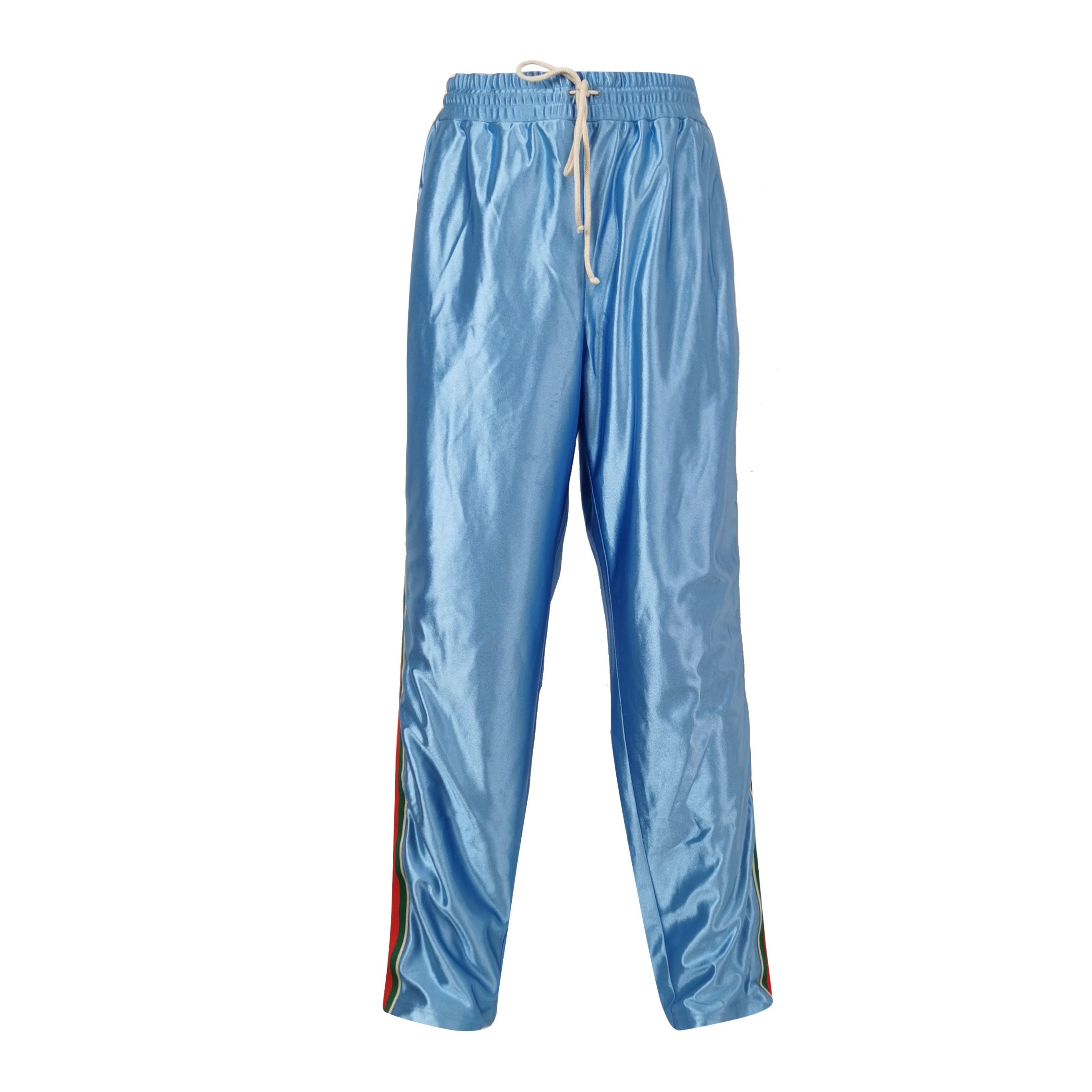 Gucci Gucci x Adidas Blue Striped Track Pants Size US 28 / EU 44 - 1 Thumbnail