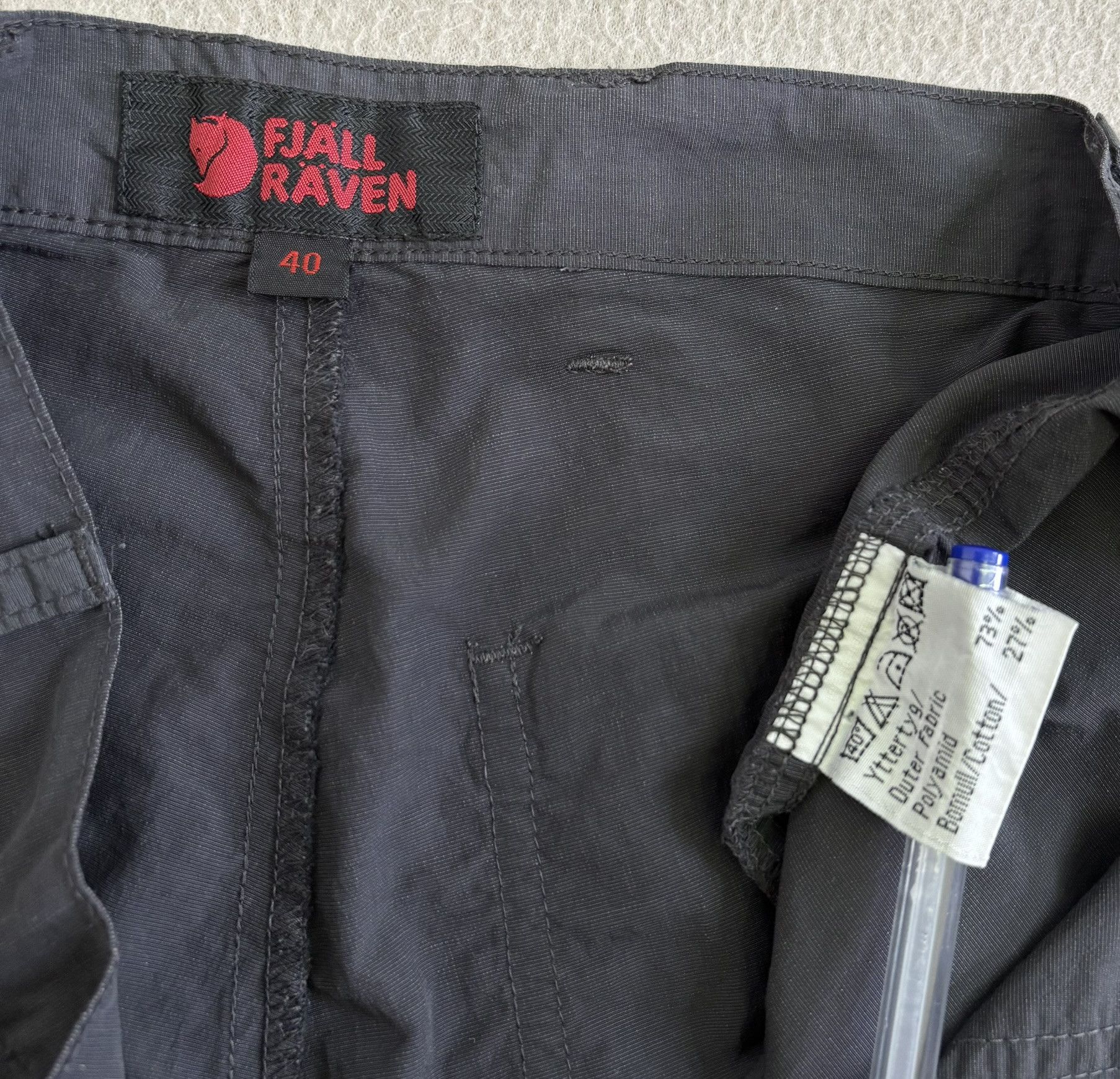 Fjallraven × Vintage FjallRaven 3/4 pants vintage size 40 Size US 30 / EU 46 - 18 Thumbnail