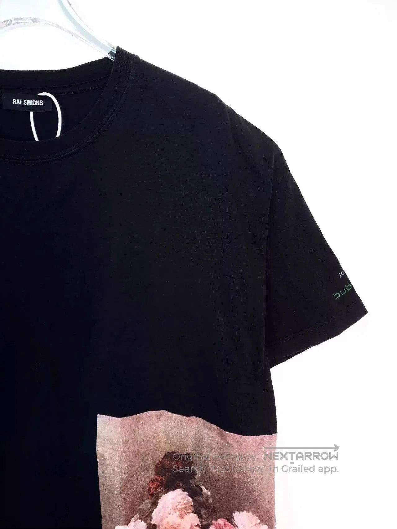 Raf Simons RAF SIMONS black floral short sleeved shirt . Size US L / EU 52-54 / 3 - 3 Thumbnail