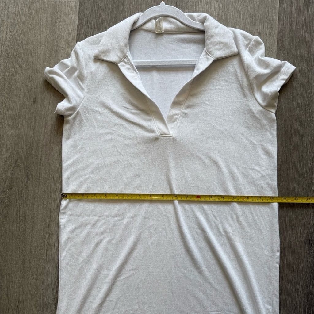 Aritzia Wilfred White Mini Dress Size XS / US 0-2 / IT 36-38 - 9 Thumbnail