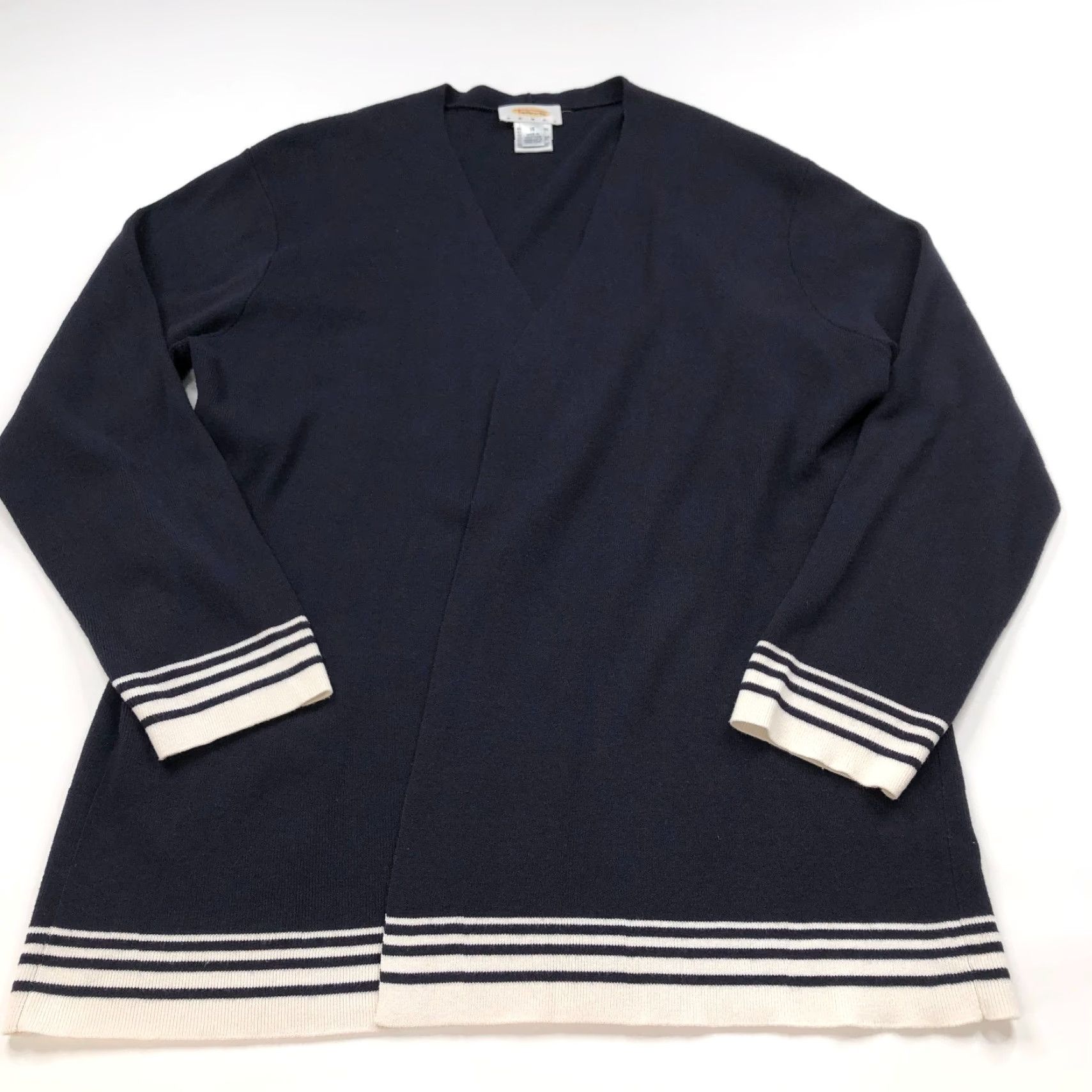 Talbots Talbots VTG Plus 1X 2 PC Tank Top Cardigan Midi Sweater Dress Blue PLS READ Size XL / US 12-14 / IT 48-50 - 7 Thumbnail