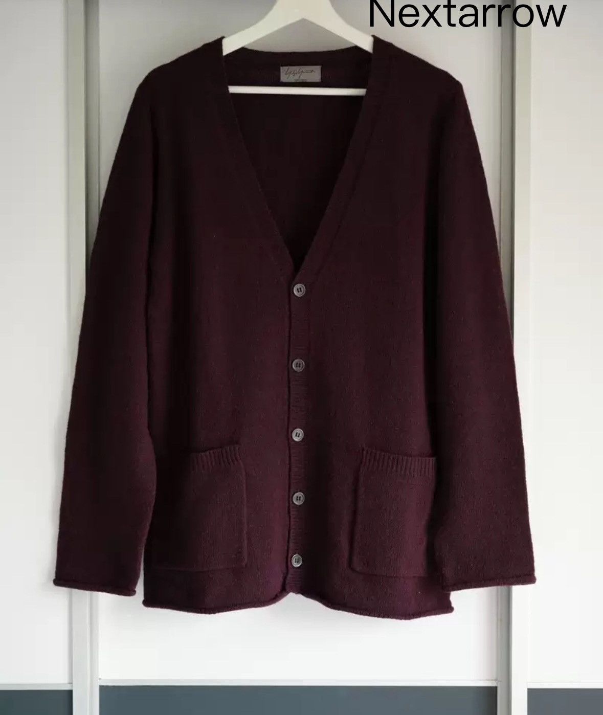Yohji Yamamoto Yohji Yamamoto 12aw Rolled Crimson sweater 2412-Nextarrow Size US L / EU 52-54 / 3 - 1 Thumbnail