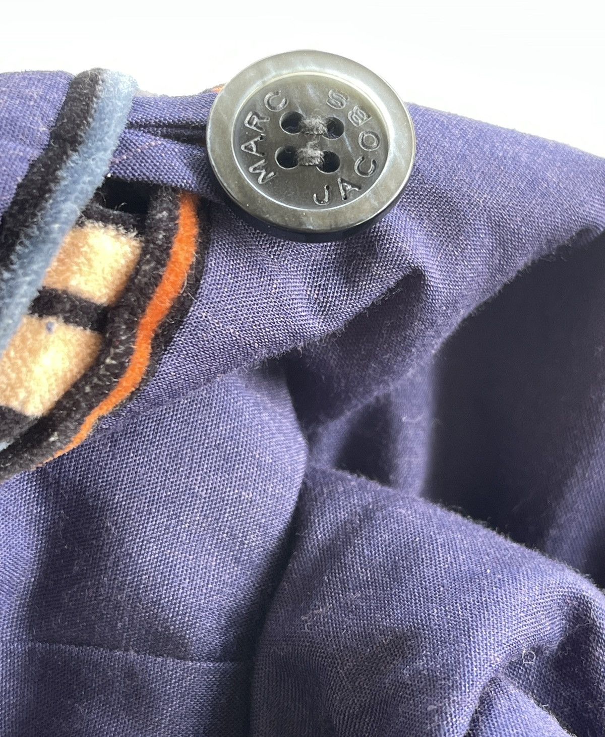 Marc Jacobs Marc Jacobs Rainbow Stripe Velvet Coat Size S / US 4 / IT 40 - 15 Thumbnail