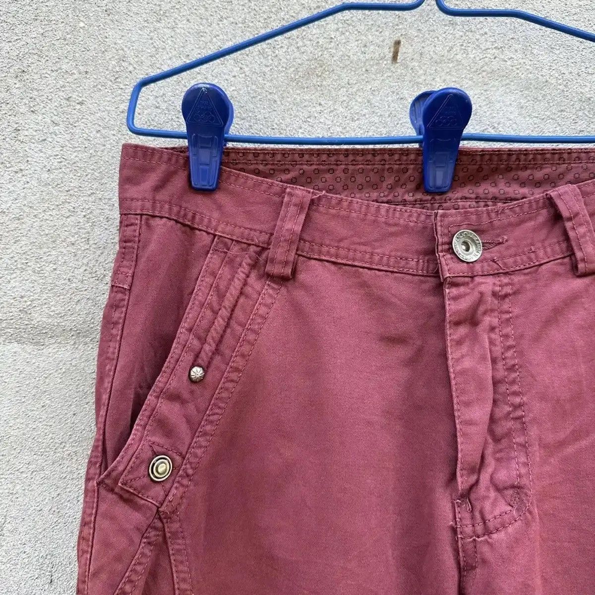Beauty Beast SPLISH PAINTER FLARE/BOOTCUT TROUSERS MULTIPOCKET CARGO PANT Size US 29 - 3 Thumbnail