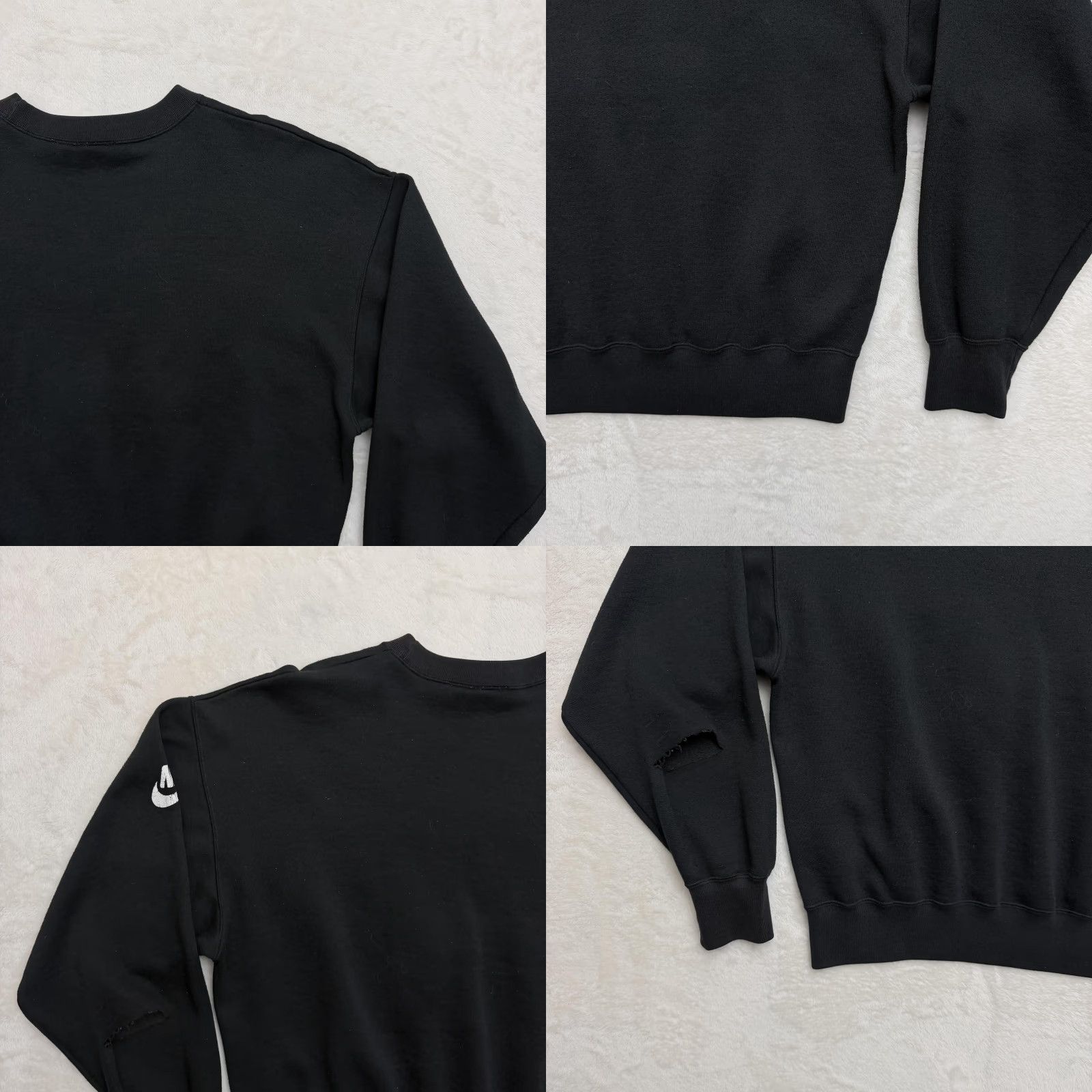 Nike VINTAGE Nike British Sport Sweatshirt Mens Medium Black Pullover Crewneck Graphic Print Logo RF Size US M / EU 48-50 / 2 - 9 Thumbnail