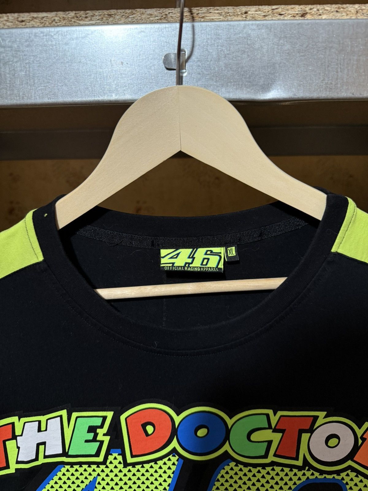 Vintage Vintage Valentino Rossi VR 46 The Doctor Racing T-Shirt Size US M / EU 48-50 / 2 - 6 Thumbnail
