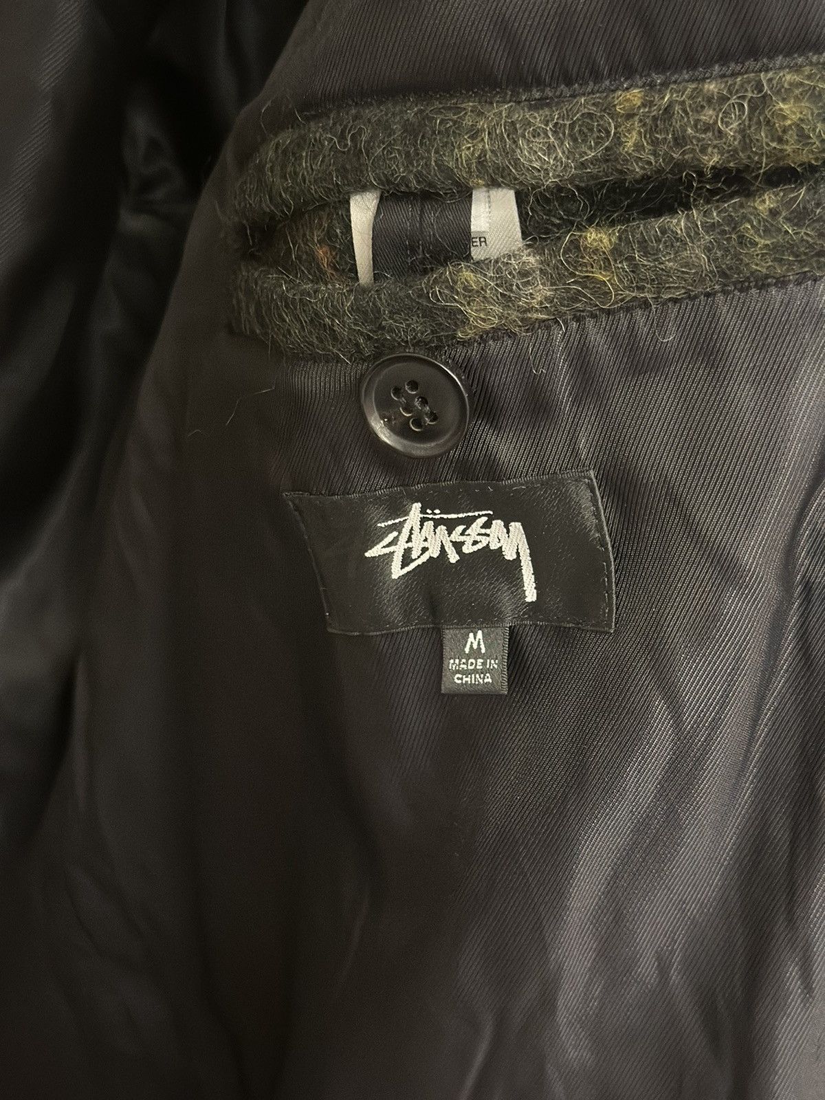 Stussy Mohair Trench Coat