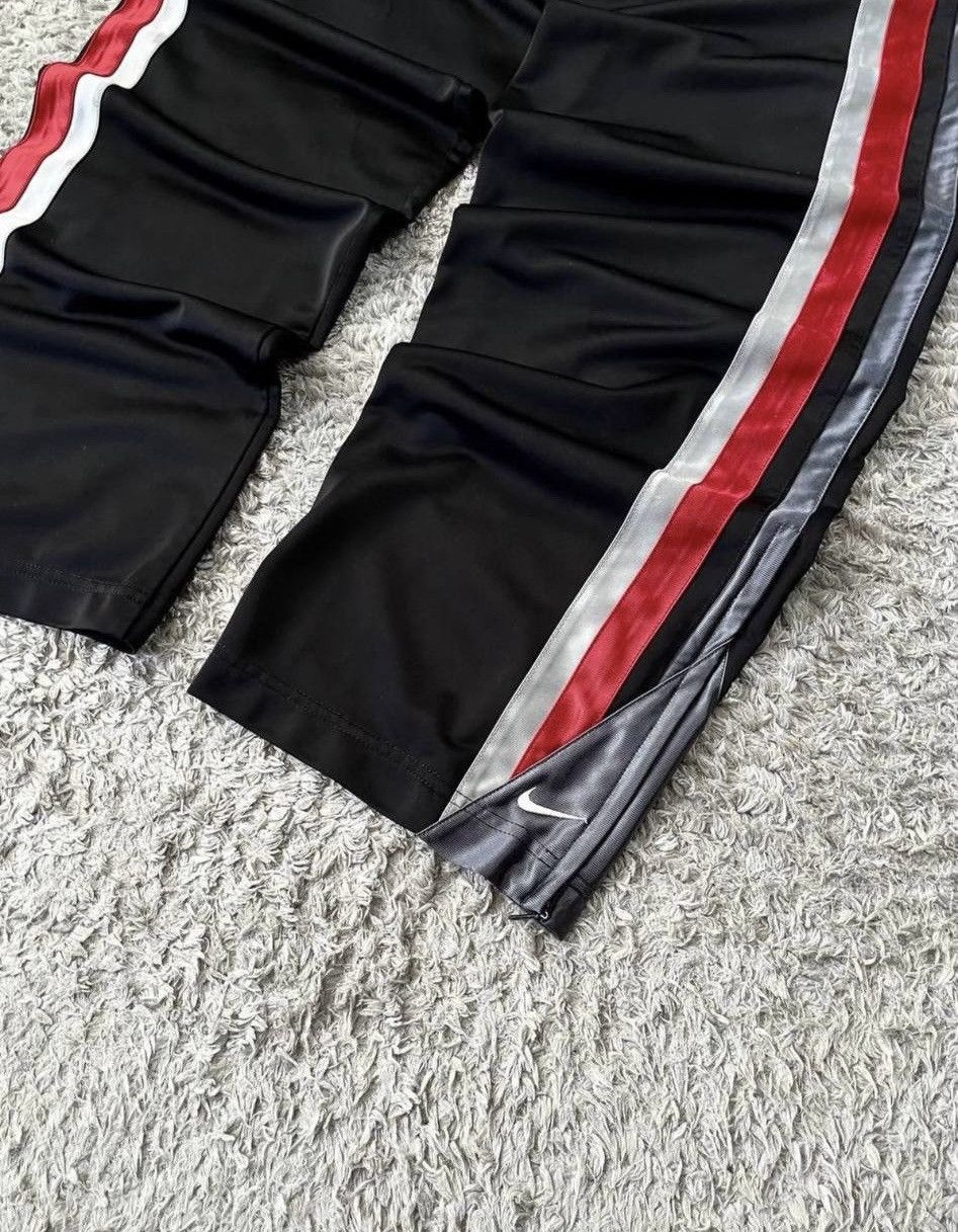 Nike 90s Nike Vintage Double Swoosh Logo Retro Drill Track Pants Size US 33 - 3 Thumbnail