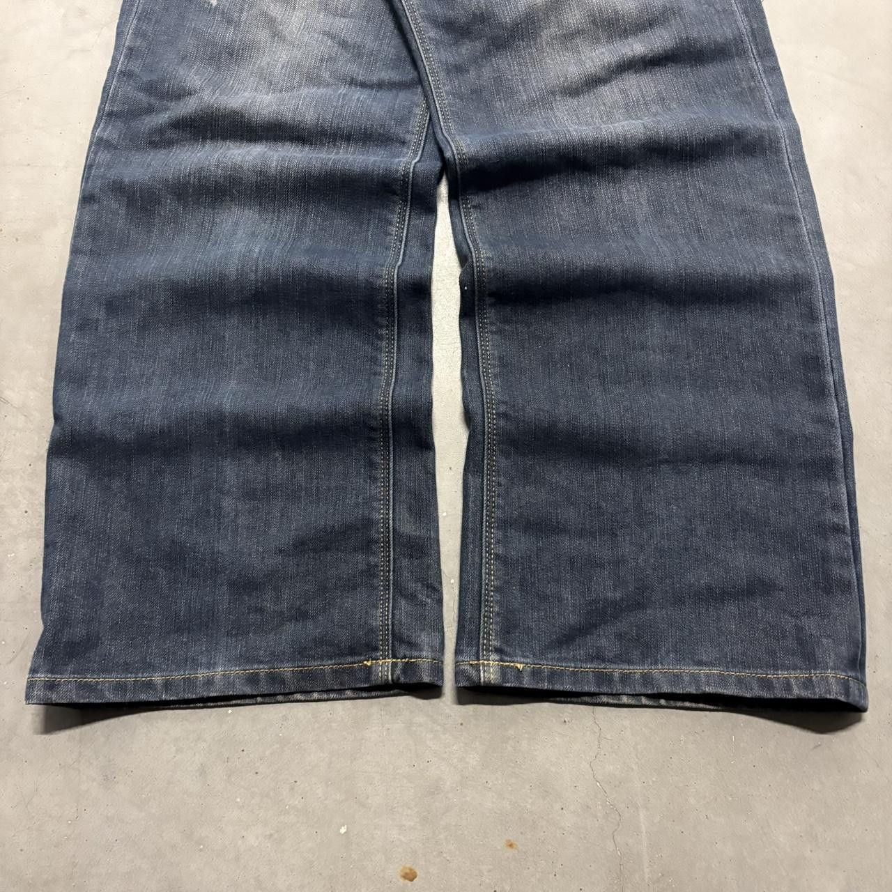 Vintage Crazy Vintage Y2K/2000s Baggy Skater Streetwear Style Dark Wash Denim Jeans! Size US 36 / EU 52 - 5 Thumbnail