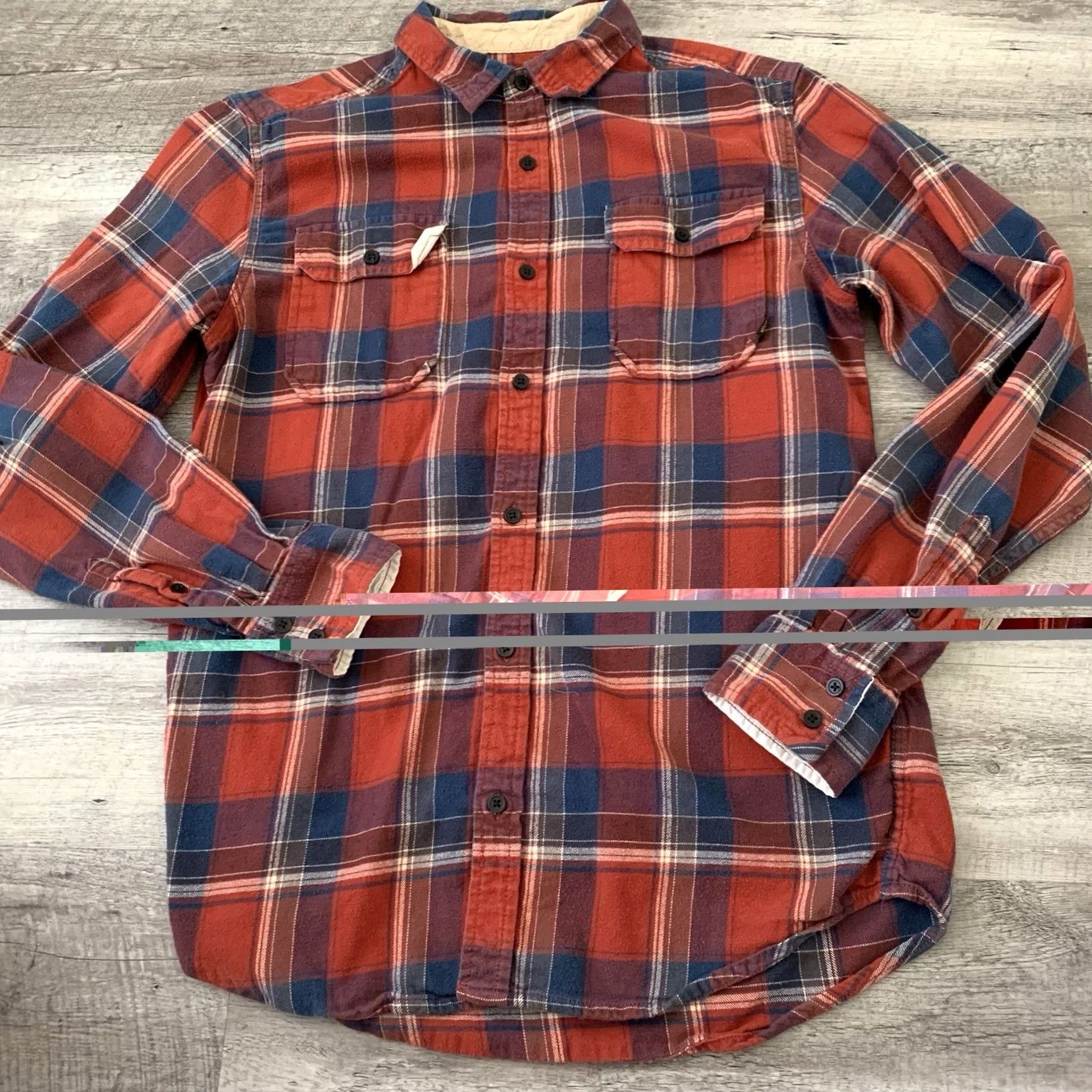 Burton Burton Flannel Shirt Mens Medium Flap Pockets Outdoors Snow Hiking Durable Size US M / EU 48-50 / 2 - 6 Thumbnail