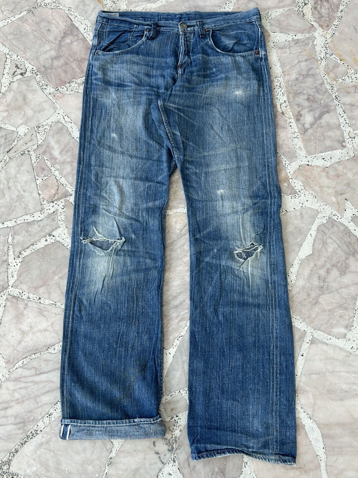 Japanese Brand Canton Sanforized Selvedge Denim Japan Size US 28 / EU 44 - 1 Thumbnail