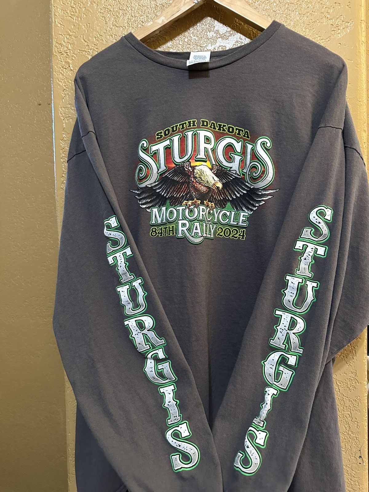 West Coast Choppers 🦅 insane Sturgis Motorcycle Rally Longsleeve Tee 4gseller Size US XXL / EU 58 / 5 - 1 Thumbnail