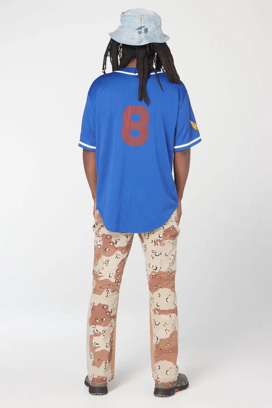 Gallery Dept. o1mle0825 Echo Park Baseball Jersey in Blue Size US L / EU 52-54 / 3 - 4 Thumbnail