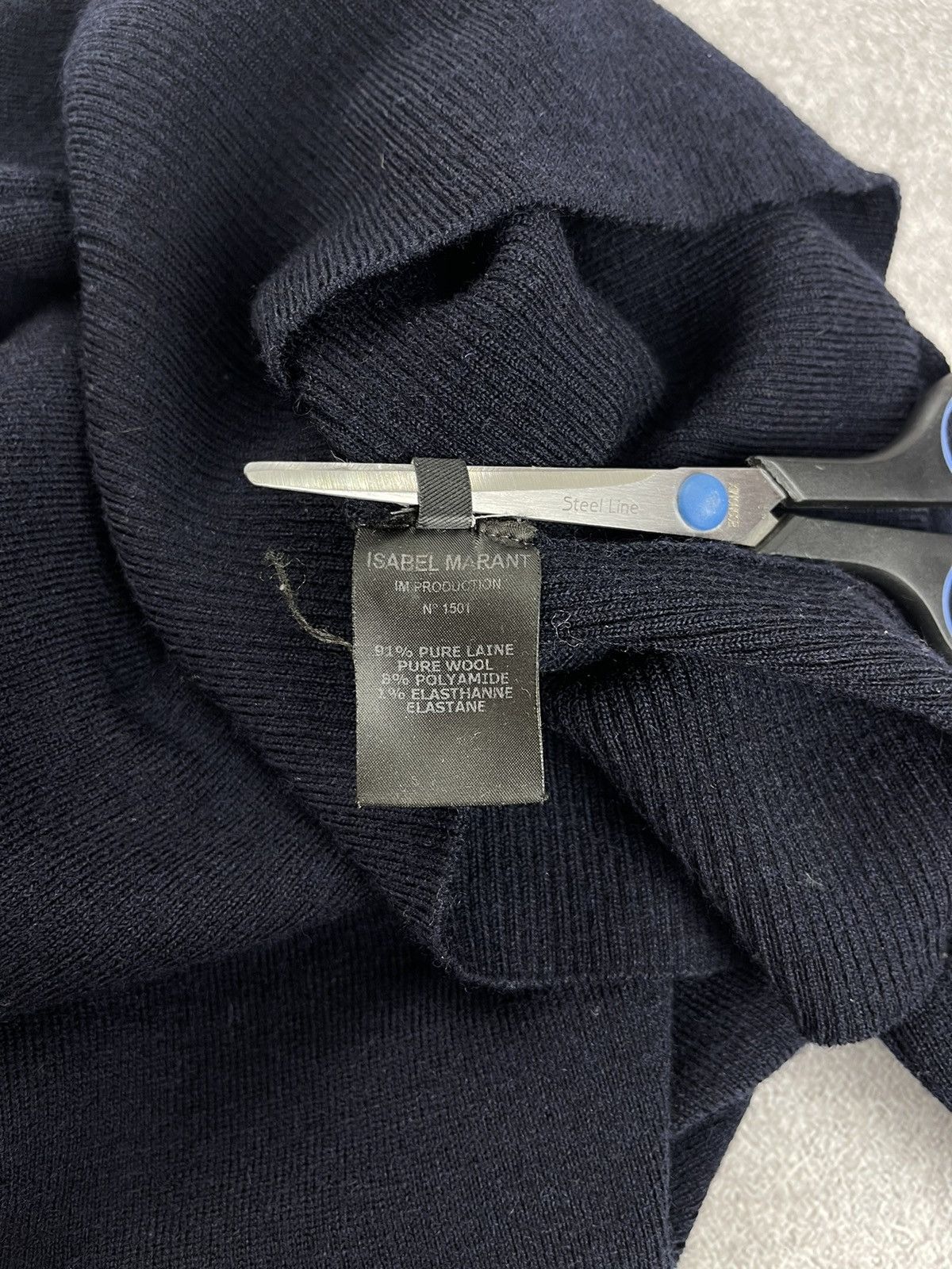 Isabel Marant Isabel Marant Wool Knit Sweater Navy Size 40 Size S / US 4 / IT 40 - 8 Thumbnail