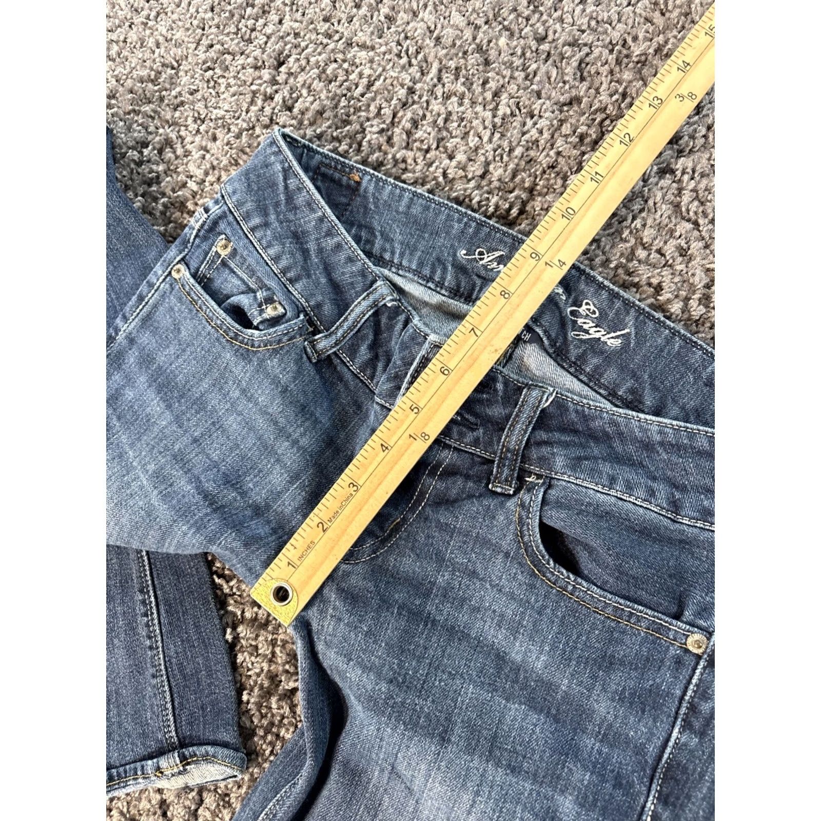 American Eagle Outfitters VINTAGE American Eagle Outfitters Jeans? (Note: Cannot determine exact title from provided rules; please provide the original title to proceed.) Size 30" / US 8 / IT 44 - 5 Thumbnail