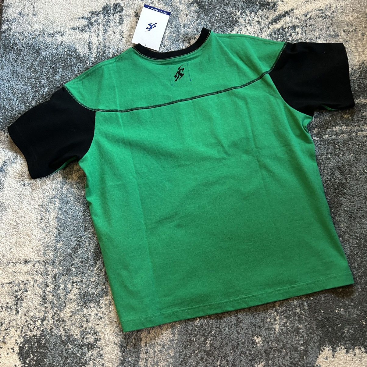 Asics × Kiko Kostadinov ASiCS NOVALiS WiDE BOXY CROPPED BiXANCE TEE PARAKEET GREEN Size US L / EU 52-54 / 3 - 6 Thumbnail