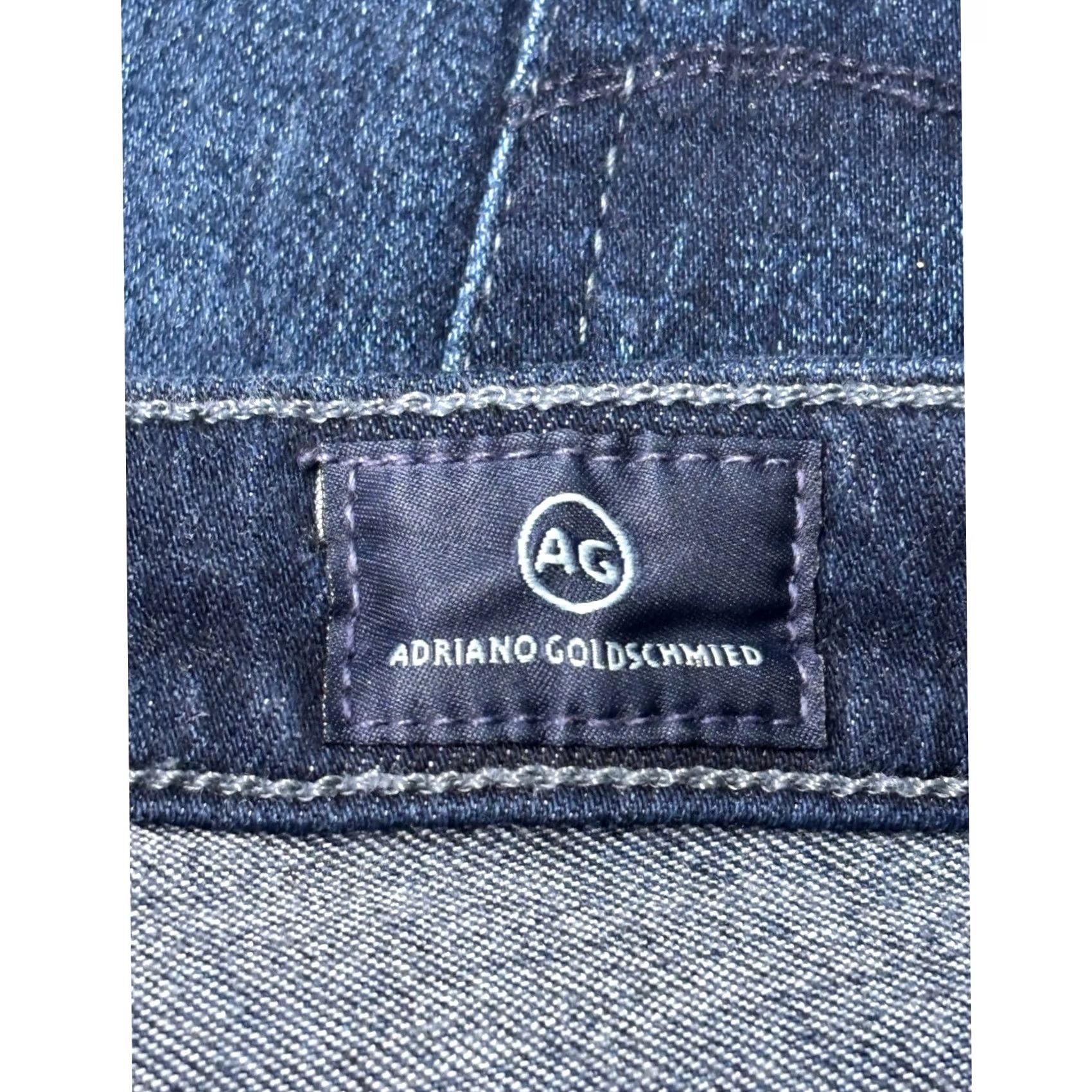 Vintage AG Adriano Goldschmied The Legging Super Skinny Jeans Indigo Blue 27R x L31 USA Women's Jeans Slim Stretch Pockets 5-Pocket Denim Baggy? Size 27" / US 4 / IT 40 - 5 Thumbnail