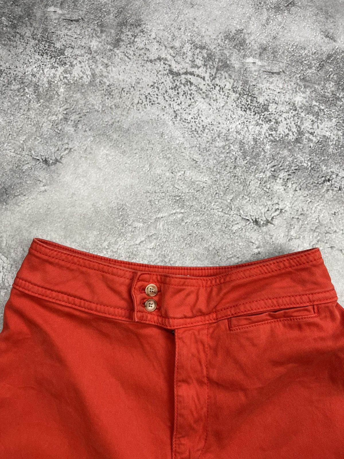 Sezane Sezane Red Denim Pants Wide Womens Size 24" / US 00 / IT 34 - 3 Thumbnail