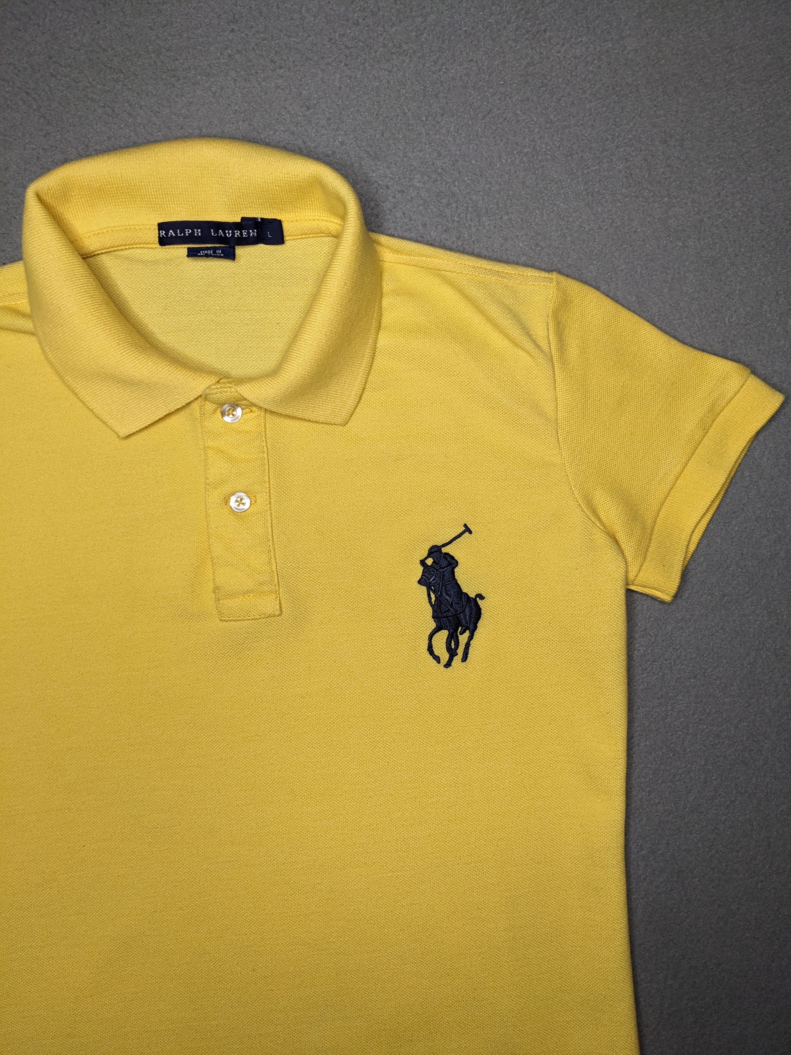 Ralph Lauren VTG Ralph Lauren Big Pony Polo Shirt Womans Large Pique Y2K Size L / US 10 / IT 46 - 2 Thumbnail