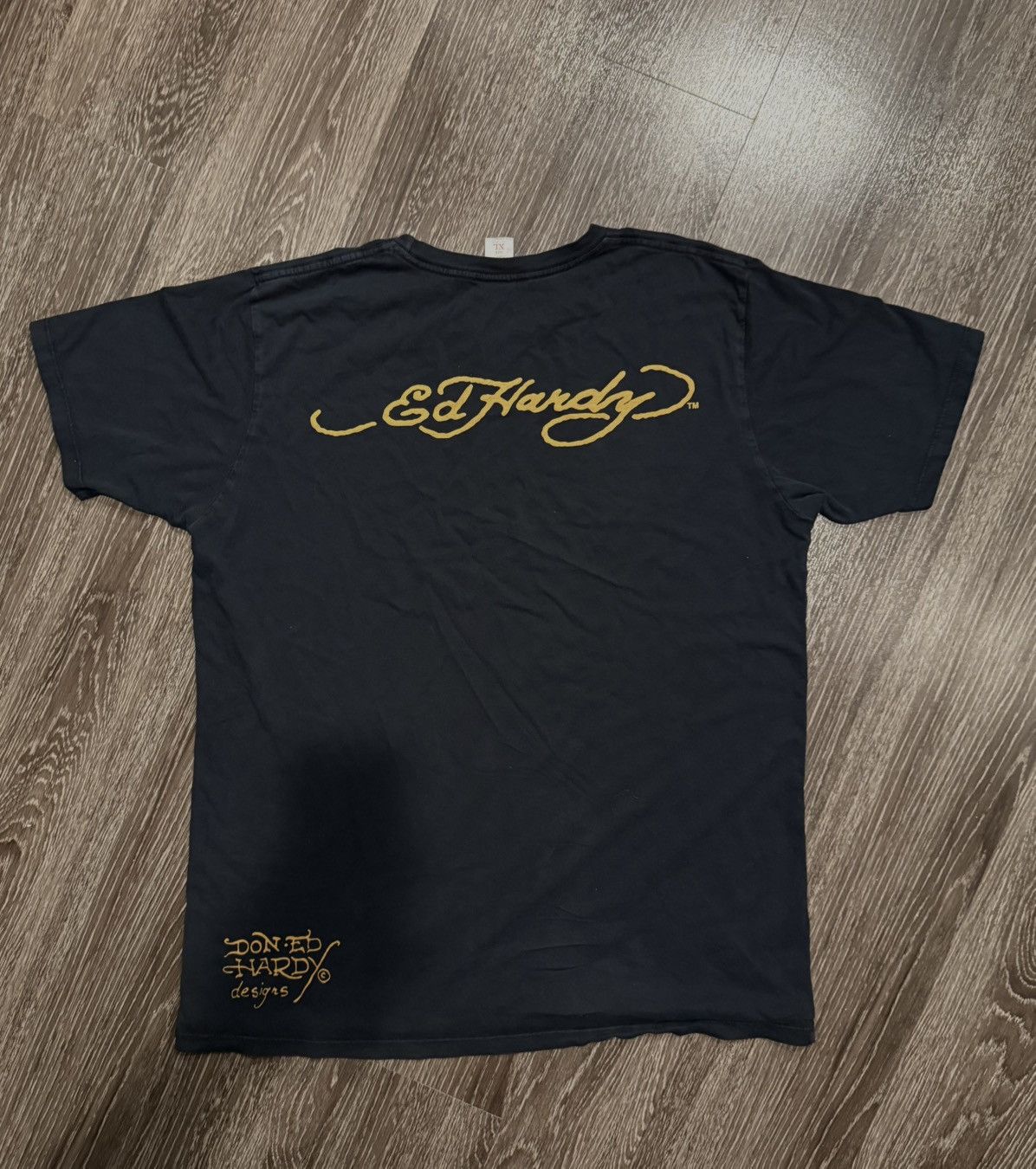Ed Hardy Ed Hardy by Christian Audigier Tiger Tee Size US XL / EU 56 / 4 - 2 Thumbnail