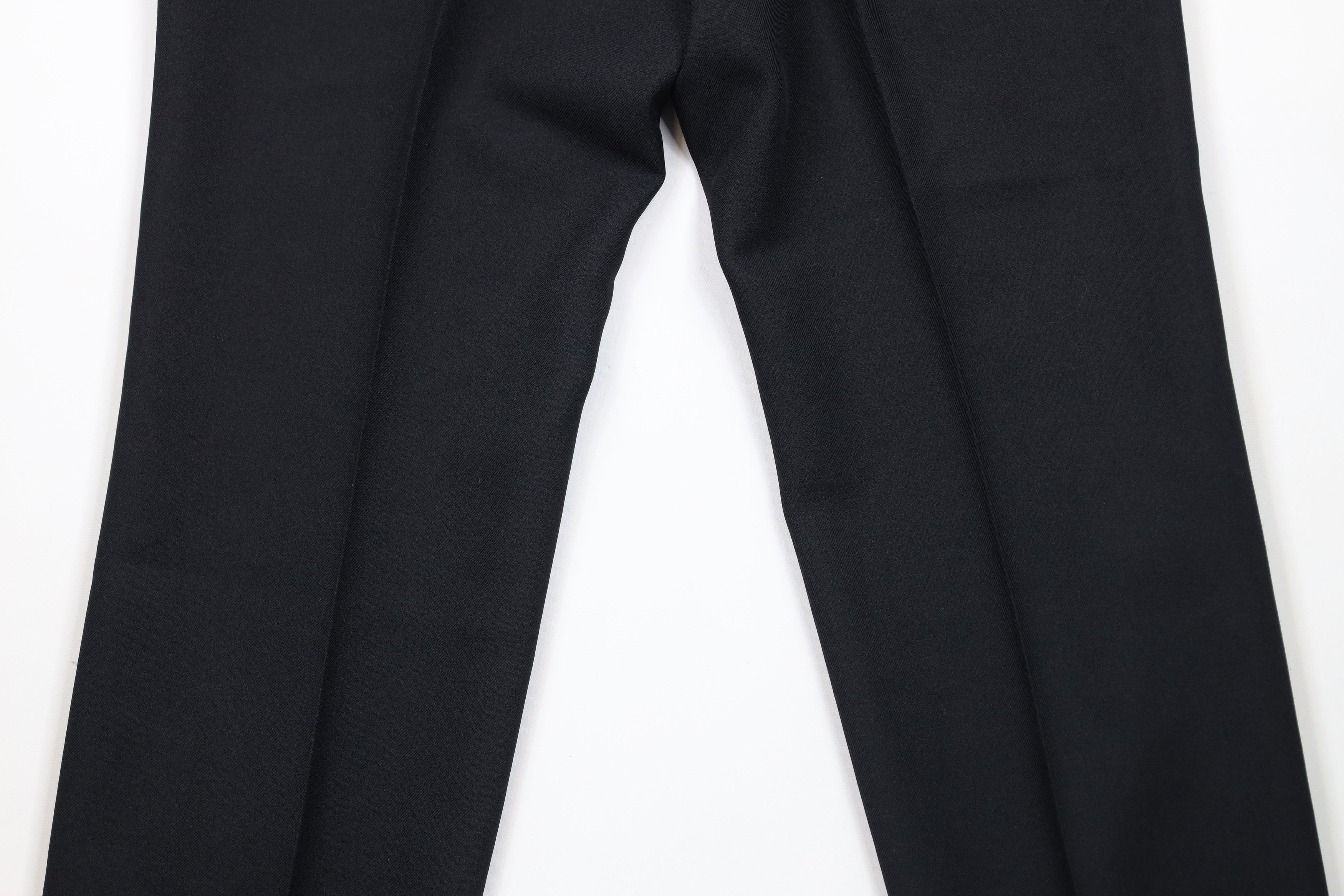 Levi's × Vintage Vintage 70s Levis Knit Flared Wide Leg Chino Pants Black USA Size US 34 / EU 50 - 10 Thumbnail