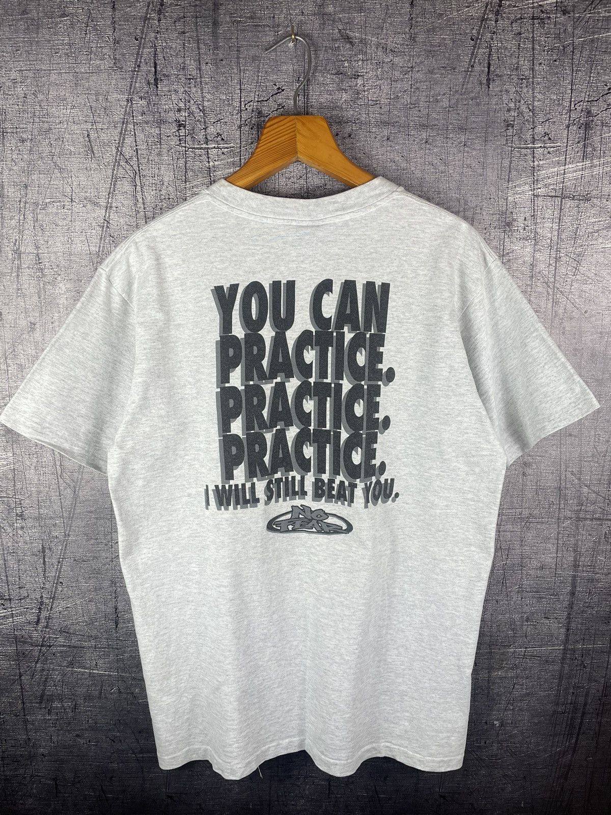 No Fear Vintage 90’s No Fear “You Can Practice” T Shirt Size US L / EU 52-54 / 3 - 1 Thumbnail