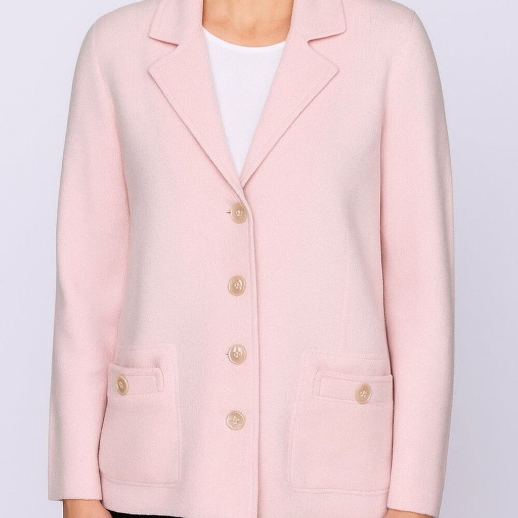 Other STEPHANIE PHILLIPS Lazy Luxury Wool Pink Boxy Cardigan sz 8 Size XL / US 12-14 / IT 48-50 - 1 Thumbnail
