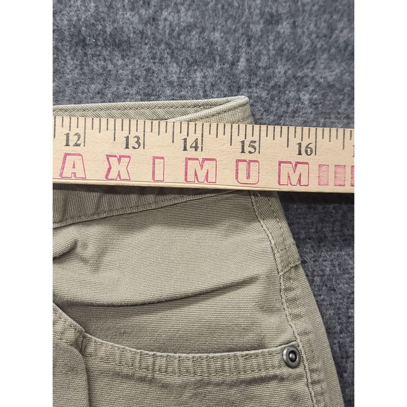 Vintage Duluth Duluthflex Fire Hose Work Pants Womens 10x28 Regular Fit Workwear Pants Brown Cotton Spandex Canvas Straight 30 in Inseam 28 in Regular Womens Size 32" / US 10 / IT 46 - 4 Thumbnail