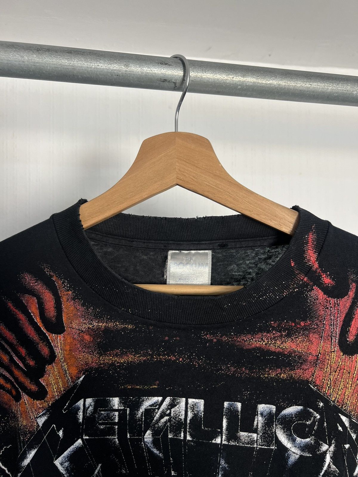 Metallica Vintage 1991 Metallica Master of Puppets All Over Print tee Size US L / EU 52-54 / 3 - 3 Thumbnail