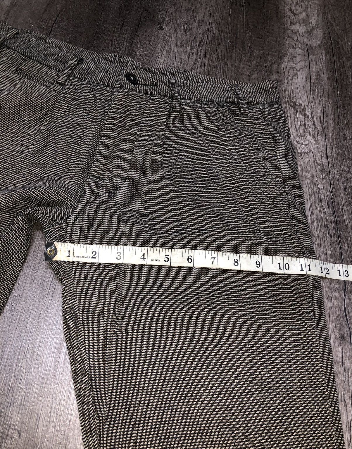 Designer VINTAGE DEVRED BUCKLE BACK SMART CASUAL PANT Size US 32 / EU 48 - 22 Thumbnail