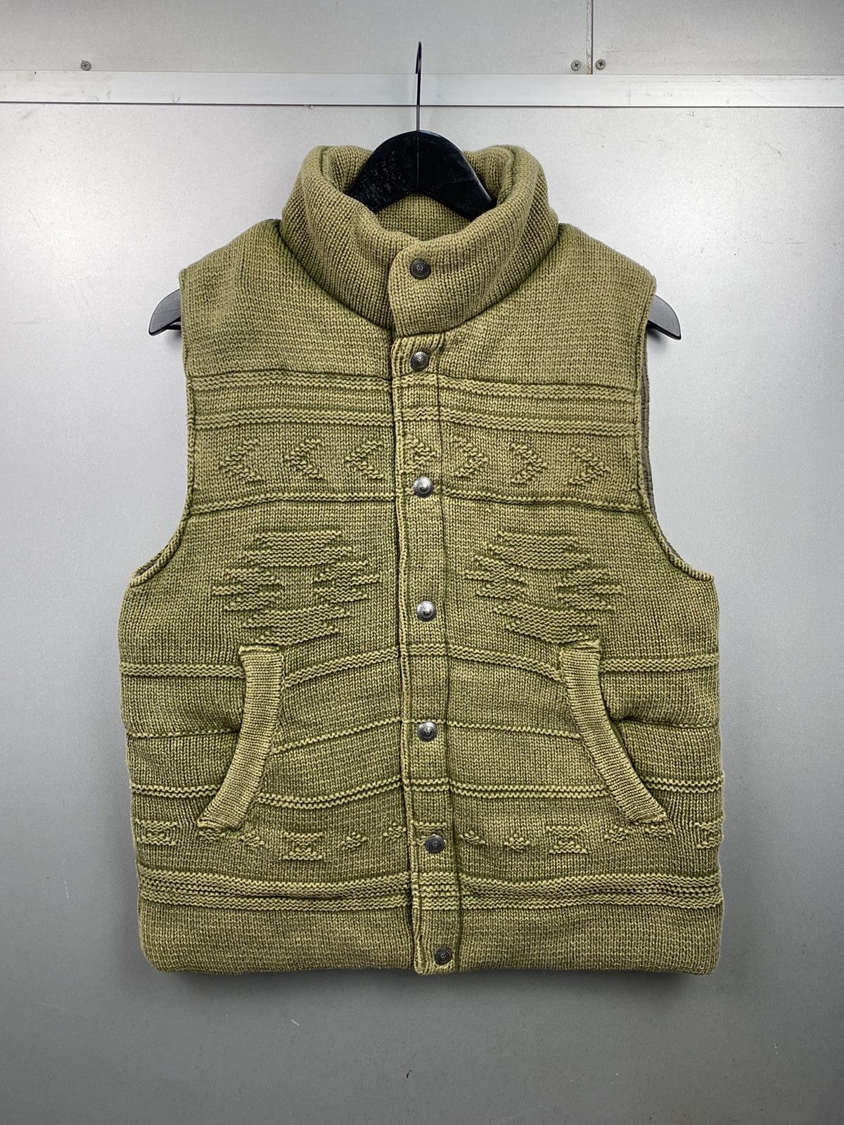 Japanese Brand Rodeo Crown Navajo Knit Vest Size US M / EU 48-50 / 2 - 2 Thumbnail