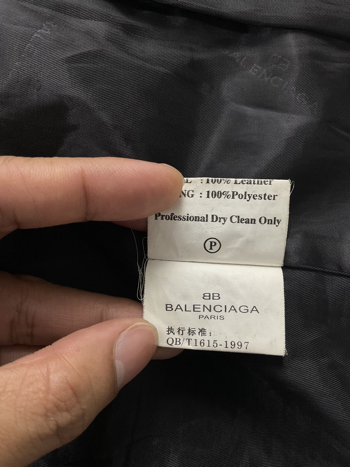 Balenciaga Vintage Balenciaga Leather Jacket Size US XL / EU 56 / 4 - 16 Thumbnail