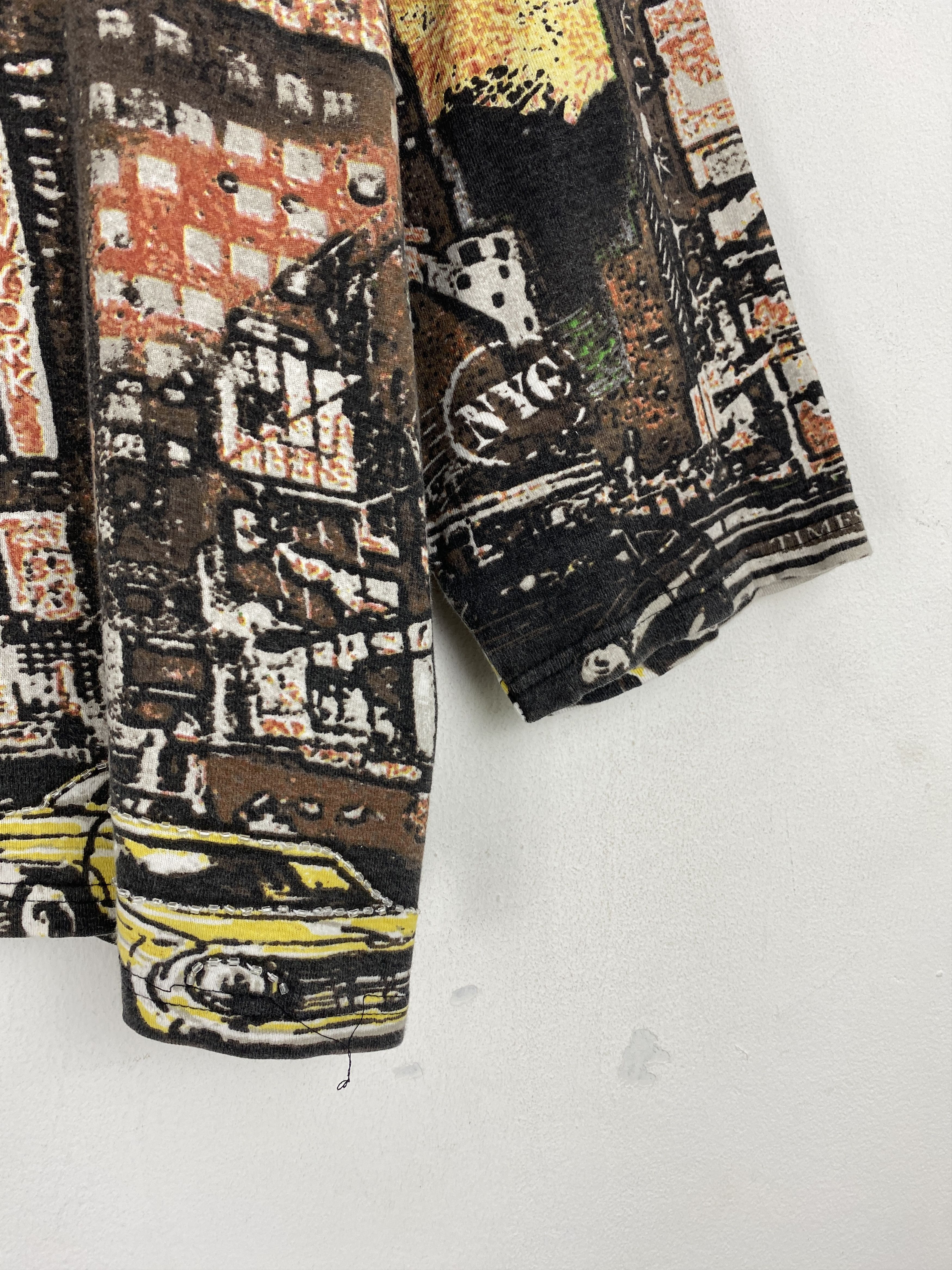 Vintage Vintage June Ashley New York City Sky Line Art Tee TA0696 Size US XXL / EU 58 / 5 - 8 Thumbnail