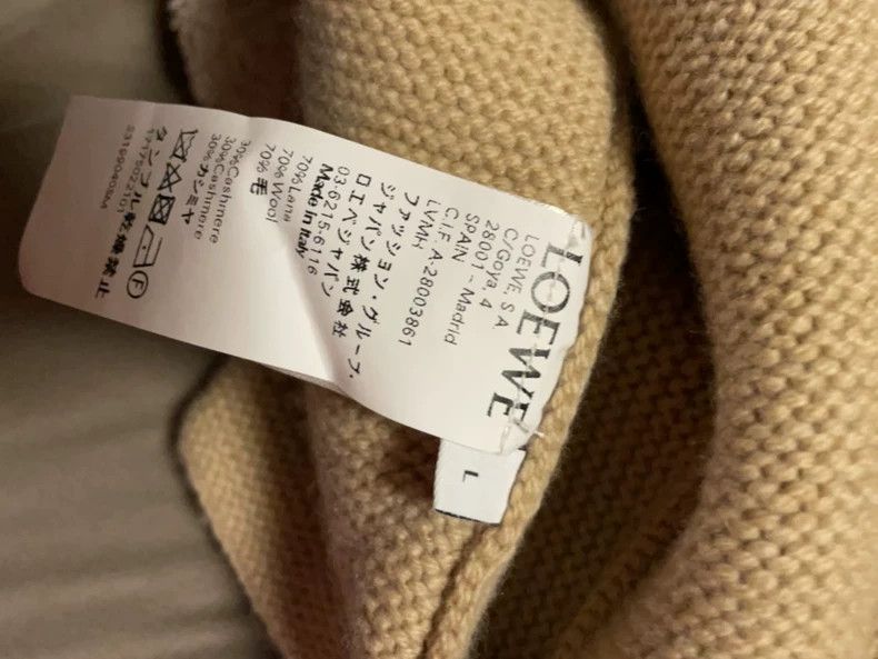 Loewe LOEWE A wool cardigan Size L / US 10 / IT 46 - 8 Thumbnail