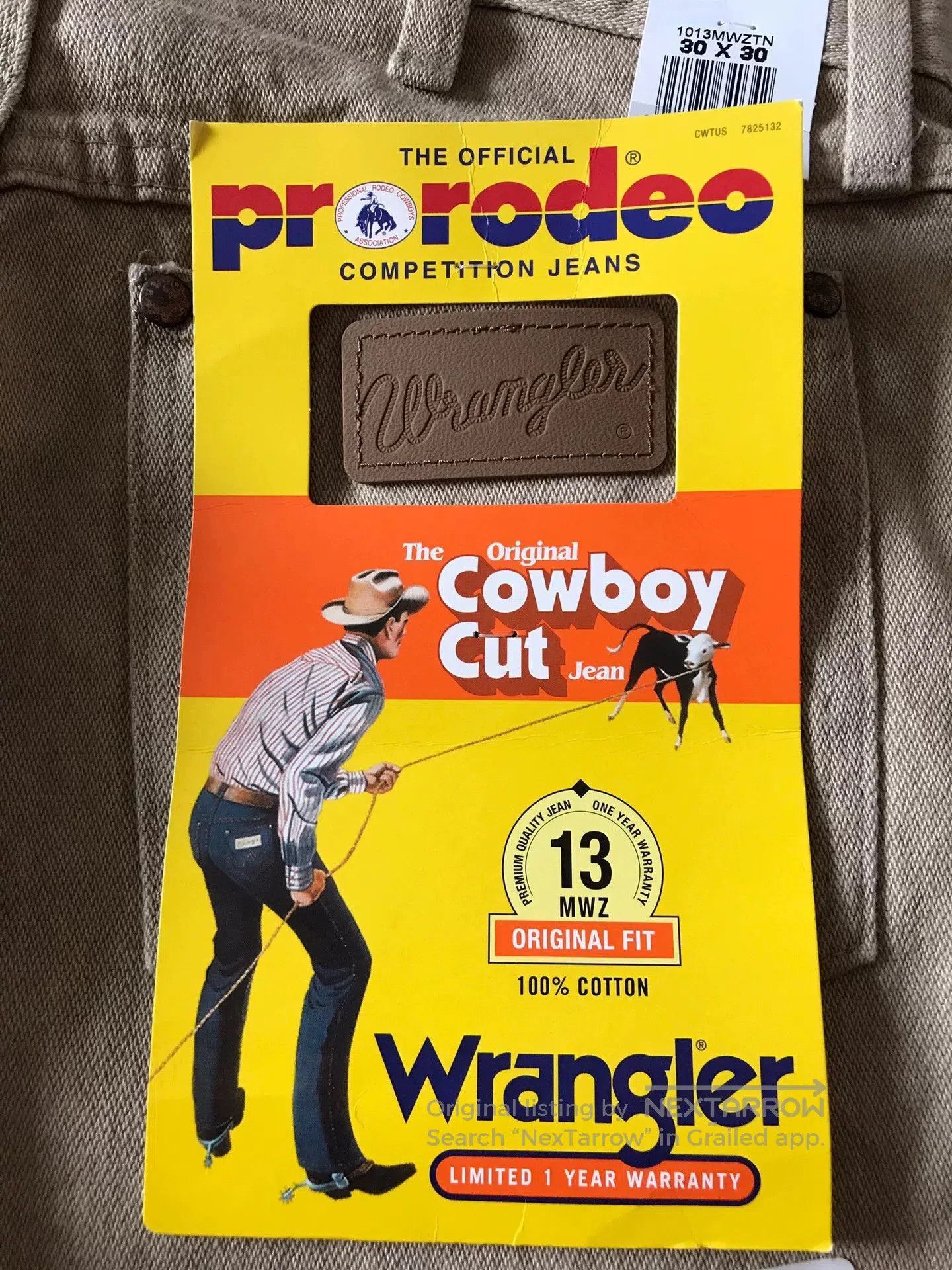 Wrangler Wrangler 13MWZTN Jeans W30L30. Size US 30 / EU 46 - 6 Thumbnail
