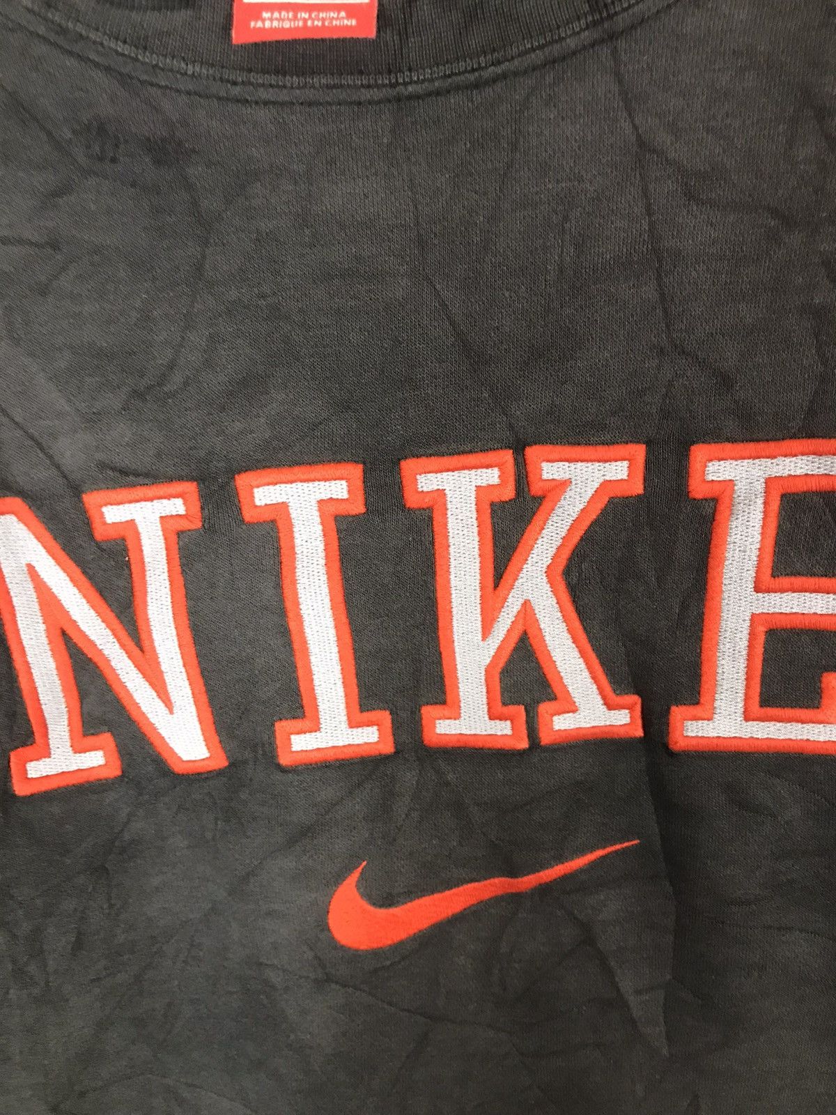 Nike ‼️NIKE EMBOIDERY SPELLOUT CENTRE LOGO SWEATSHIRT‼️ Size US L / EU 52-54 / 3 - 4 Thumbnail
