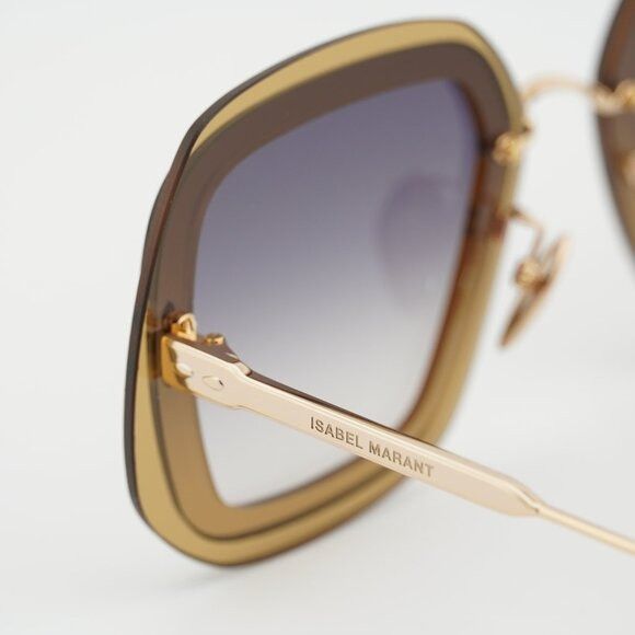 Isabel Marant Isabel Marant IM 0047/S 0DYG 9O Sunglasses Yellow Geometric Size ONE SIZE - 9 Thumbnail