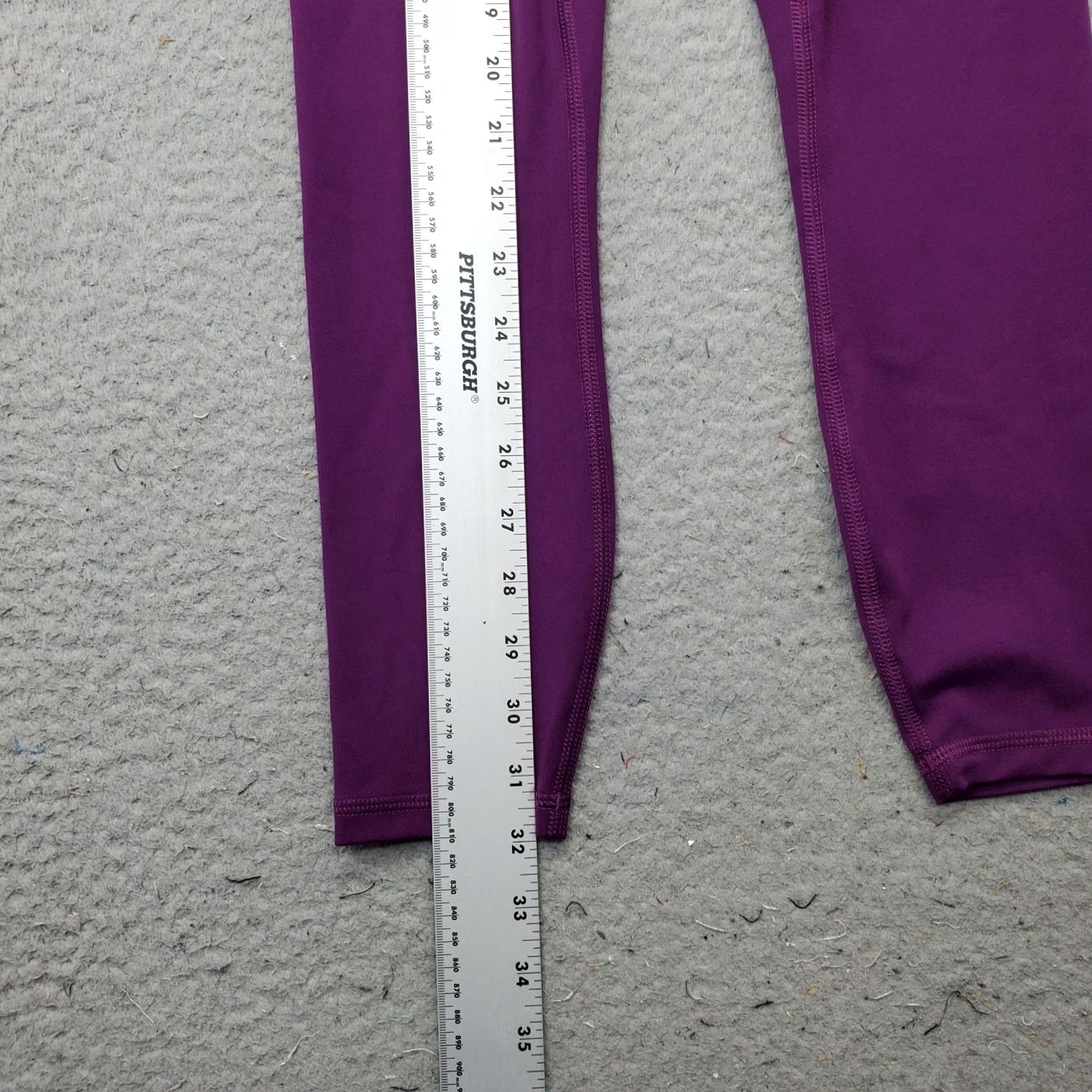 Under Armour Under Armour Womens Fitted Motion Ankle Leggings Purple XS High-Waisted Stretch Size 26" / US 2 / IT 38 - 3 Thumbnail