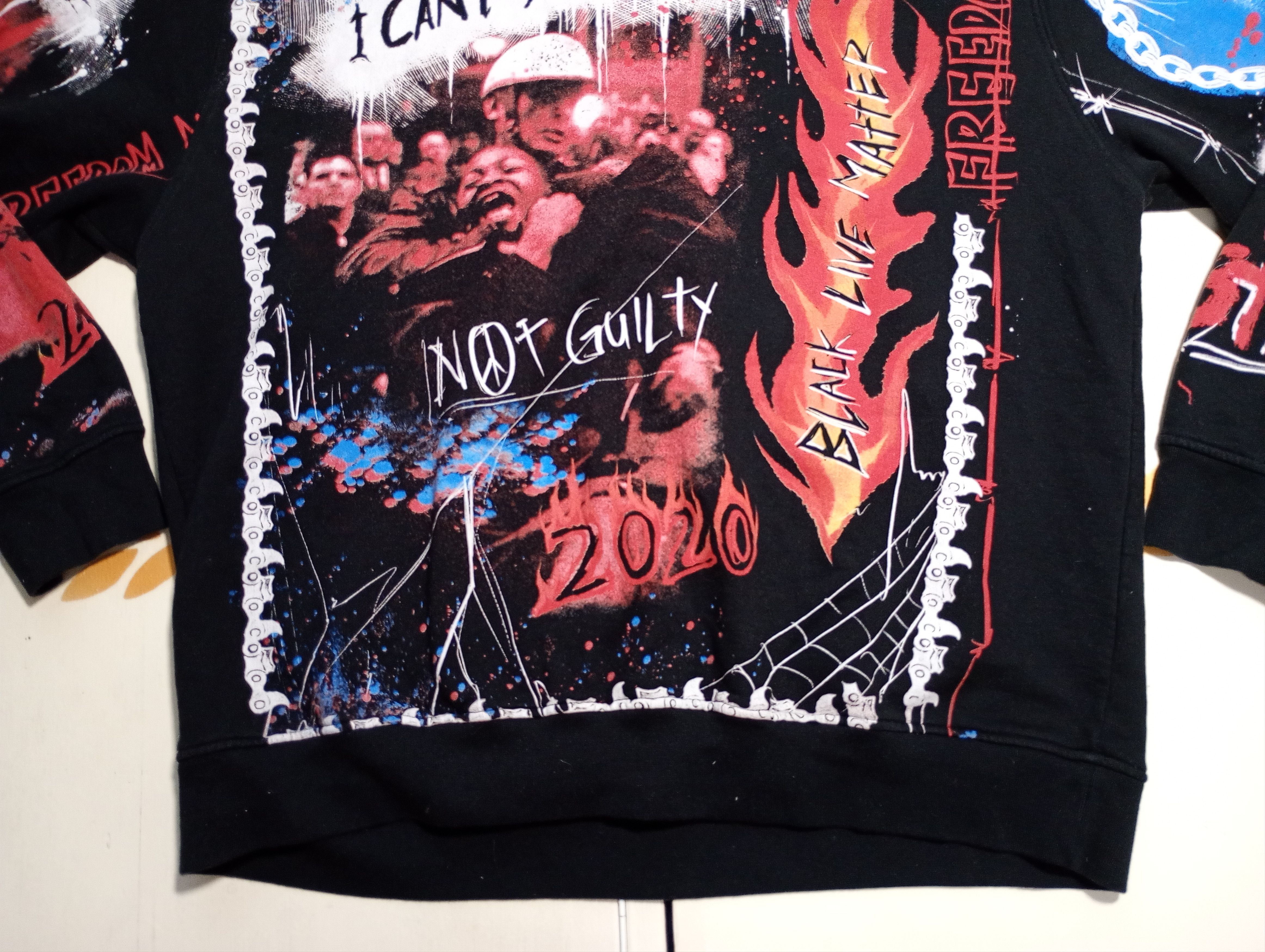 DEFEND PARIS Defend Paris Ideal Breath AO Graphic Sweatshirt Size US XXL / EU 58 / 5 - 3 Thumbnail