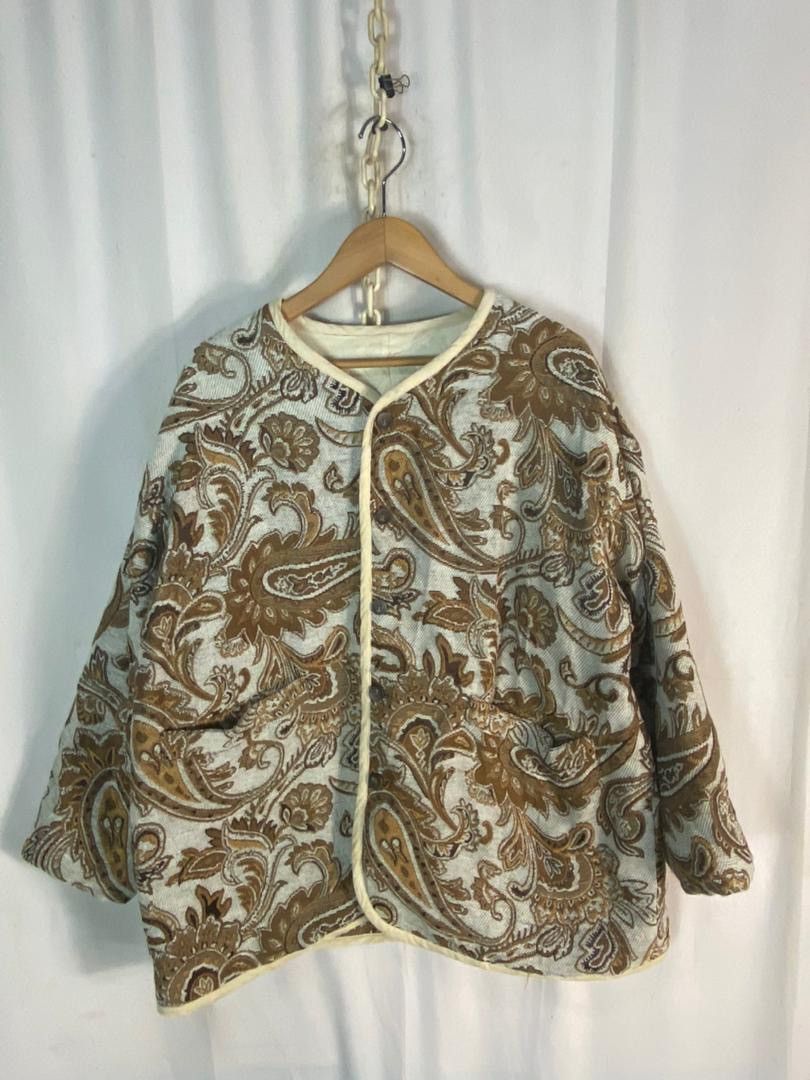 Unisex🔥 tree cafe embroidered fullprint button up jacket