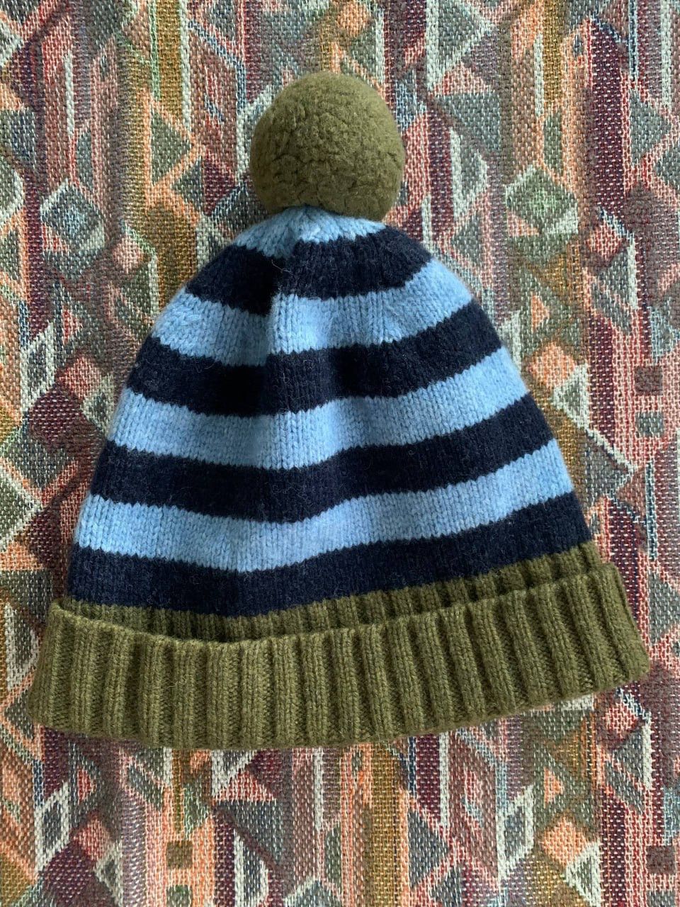 Gant × Michael Bastian Gant by Michael Bastian Winter 2011 Wool Knit Pompoon Hat Size ONE SIZE - 2 Thumbnail