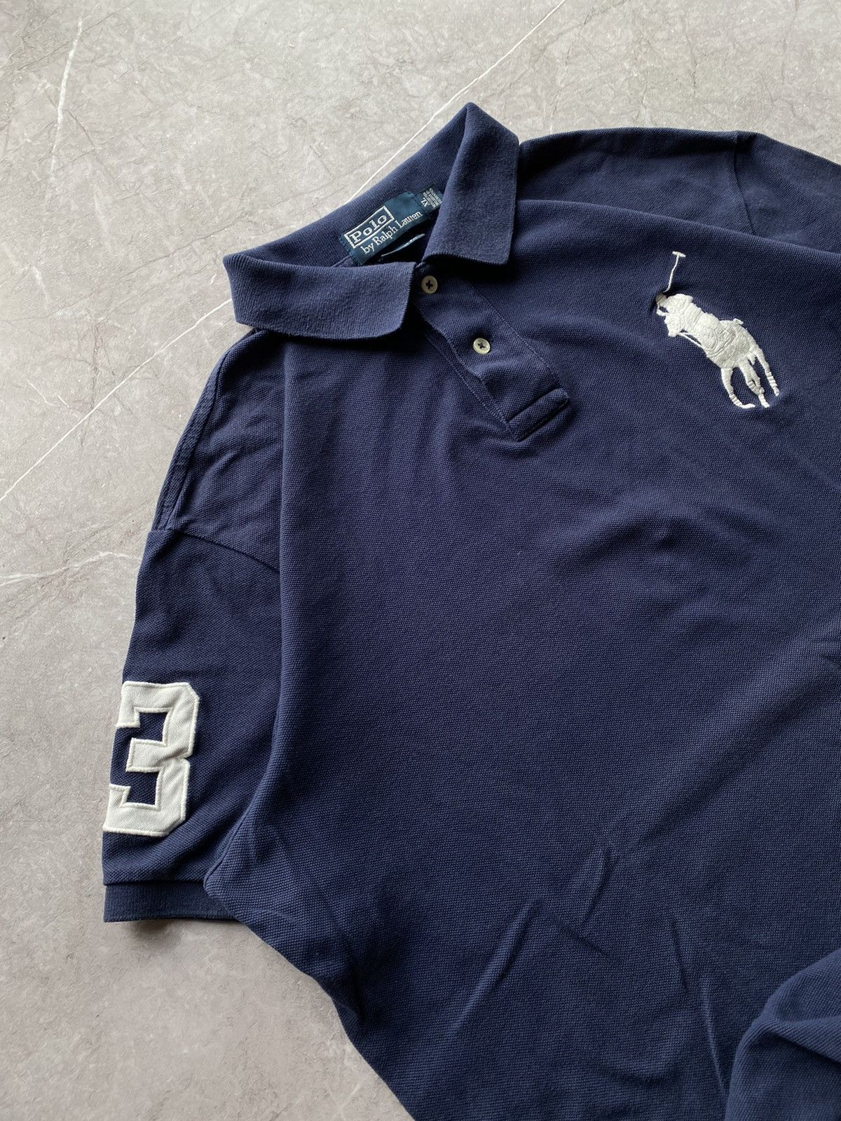 Polo Ralph Lauren Vintage 90s Polo Ralph Lauren Big Pony #3 Polo Chief Keef Size US XL / EU 56 / 4 - 3 Thumbnail