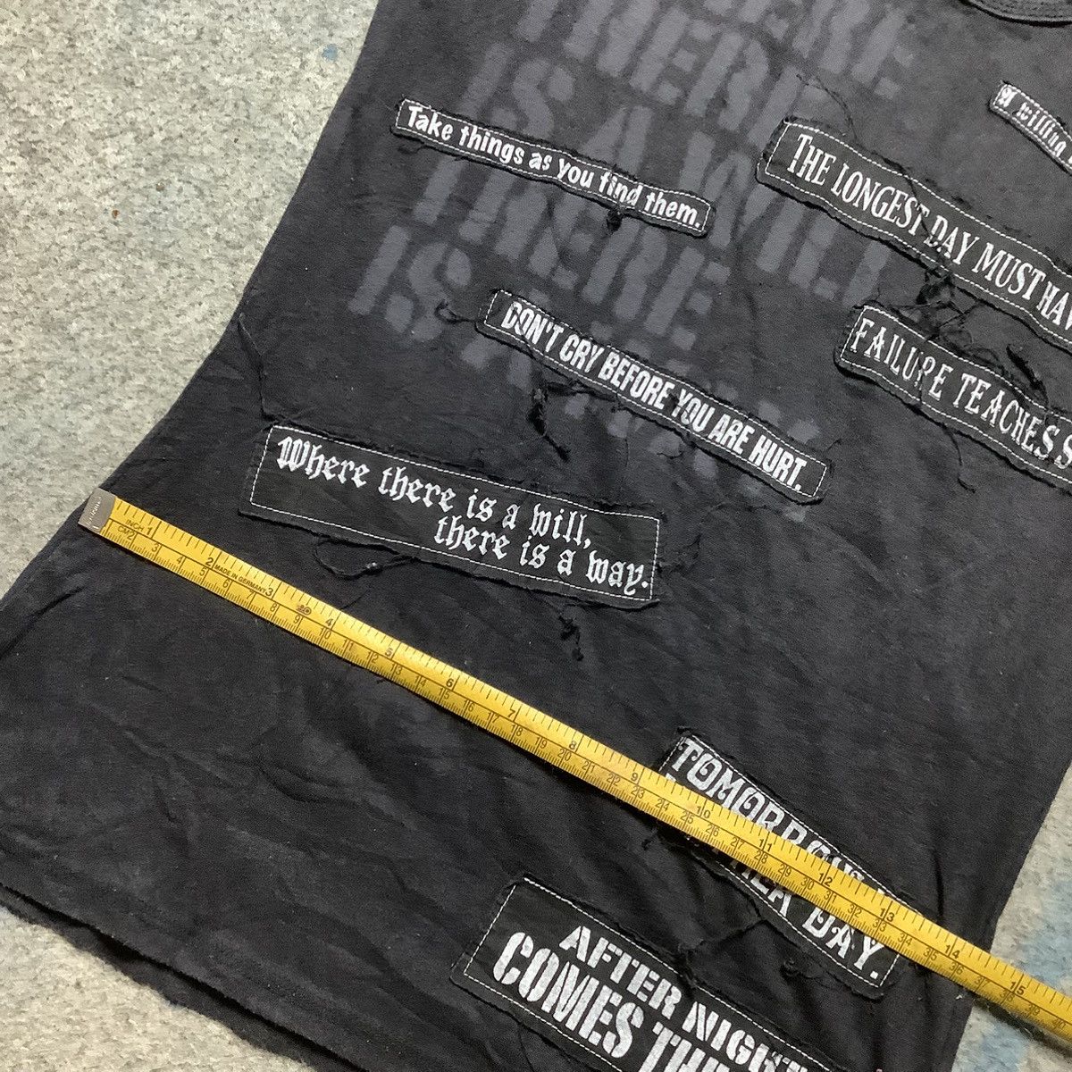 KMRii Japanese brand Lead Poem After Night Comes The Day Size US M / EU 48-50 / 2 - 13 Thumbnail