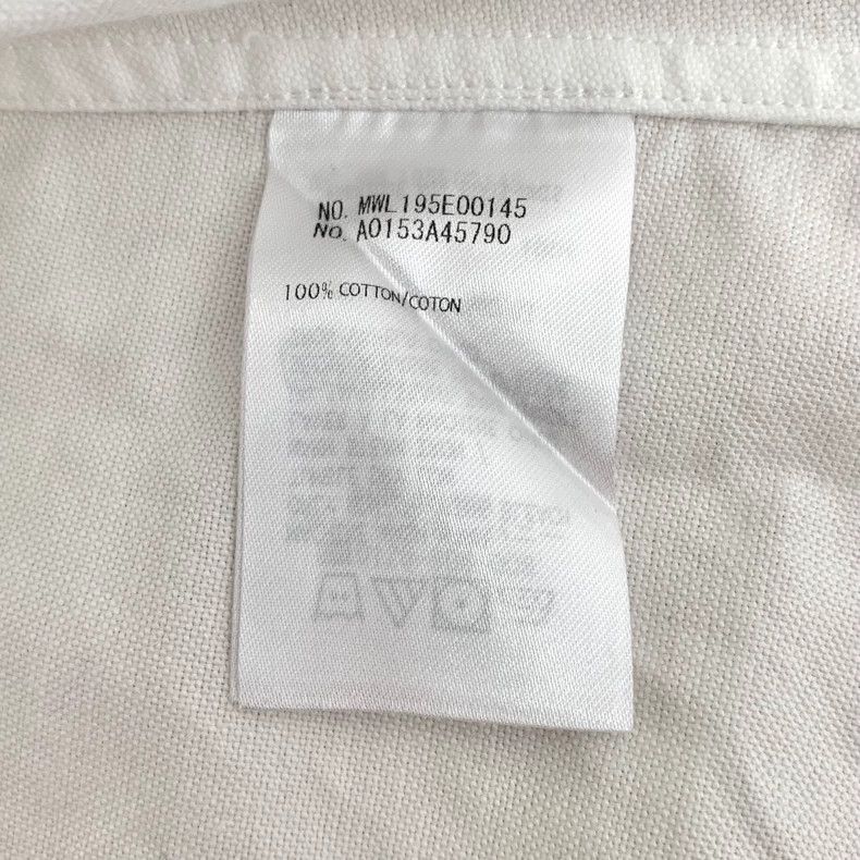 Thom Browne Thom Browne size2 White fish tail embroidered Oxford cotton Size US M / EU 48-50 / 2 - 7 Thumbnail