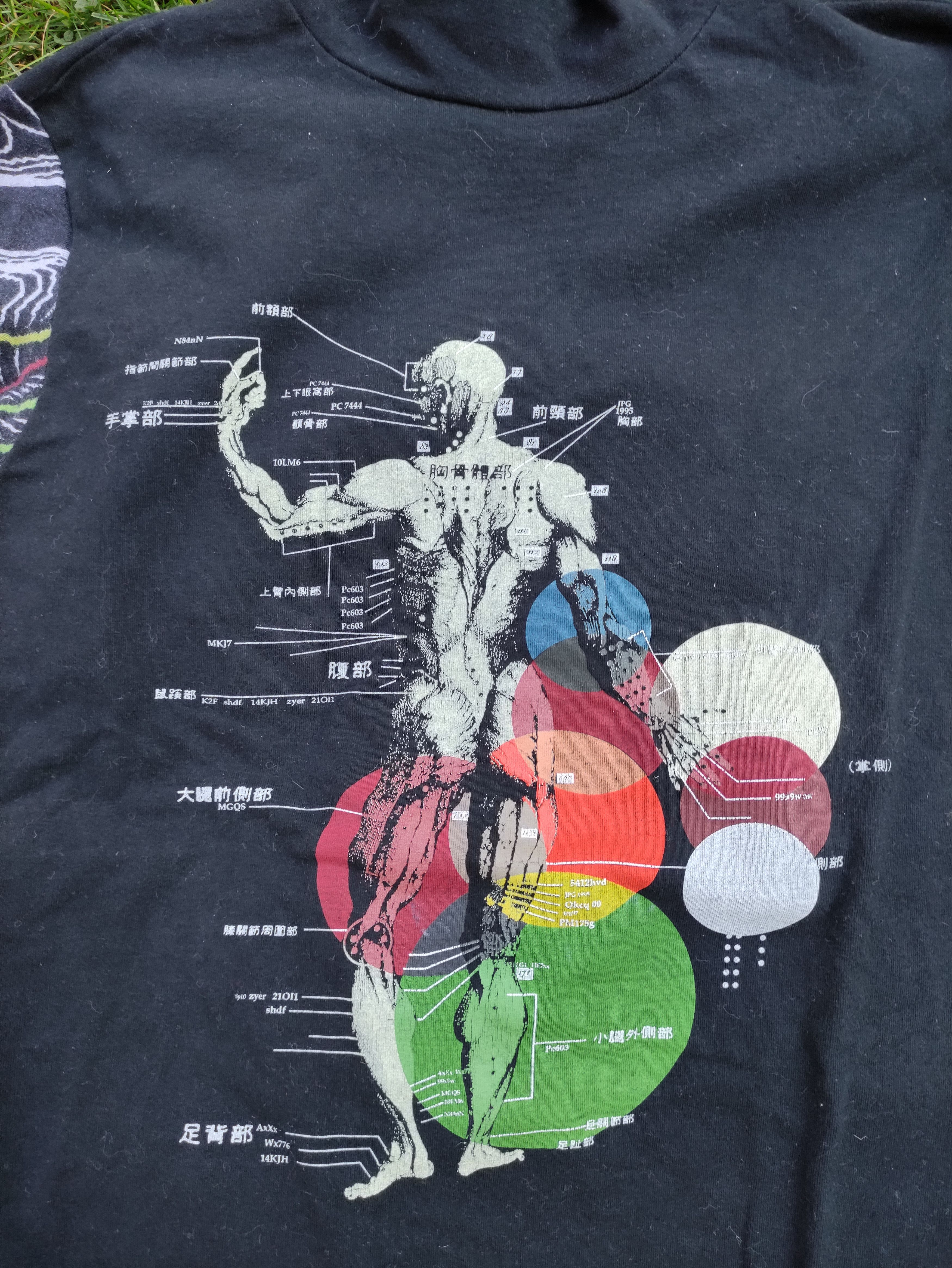 Jean Paul Gaultier JEAN PAUL GAULTIER Human Body Skeleton Anatomy Top Size S / US 4 / IT 40 - 8 Thumbnail